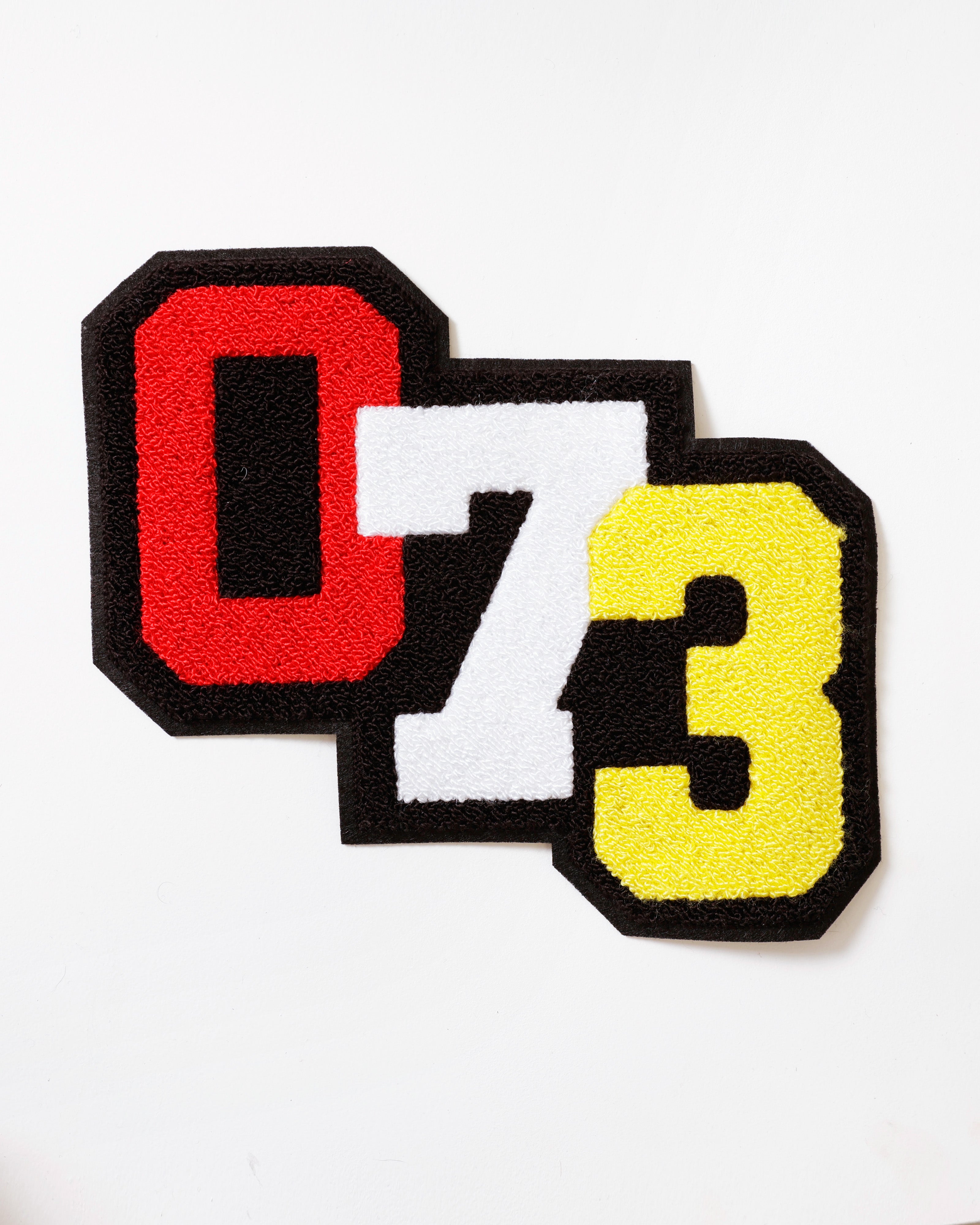 Oeteldonks Rugembleem 073 rood wit geel