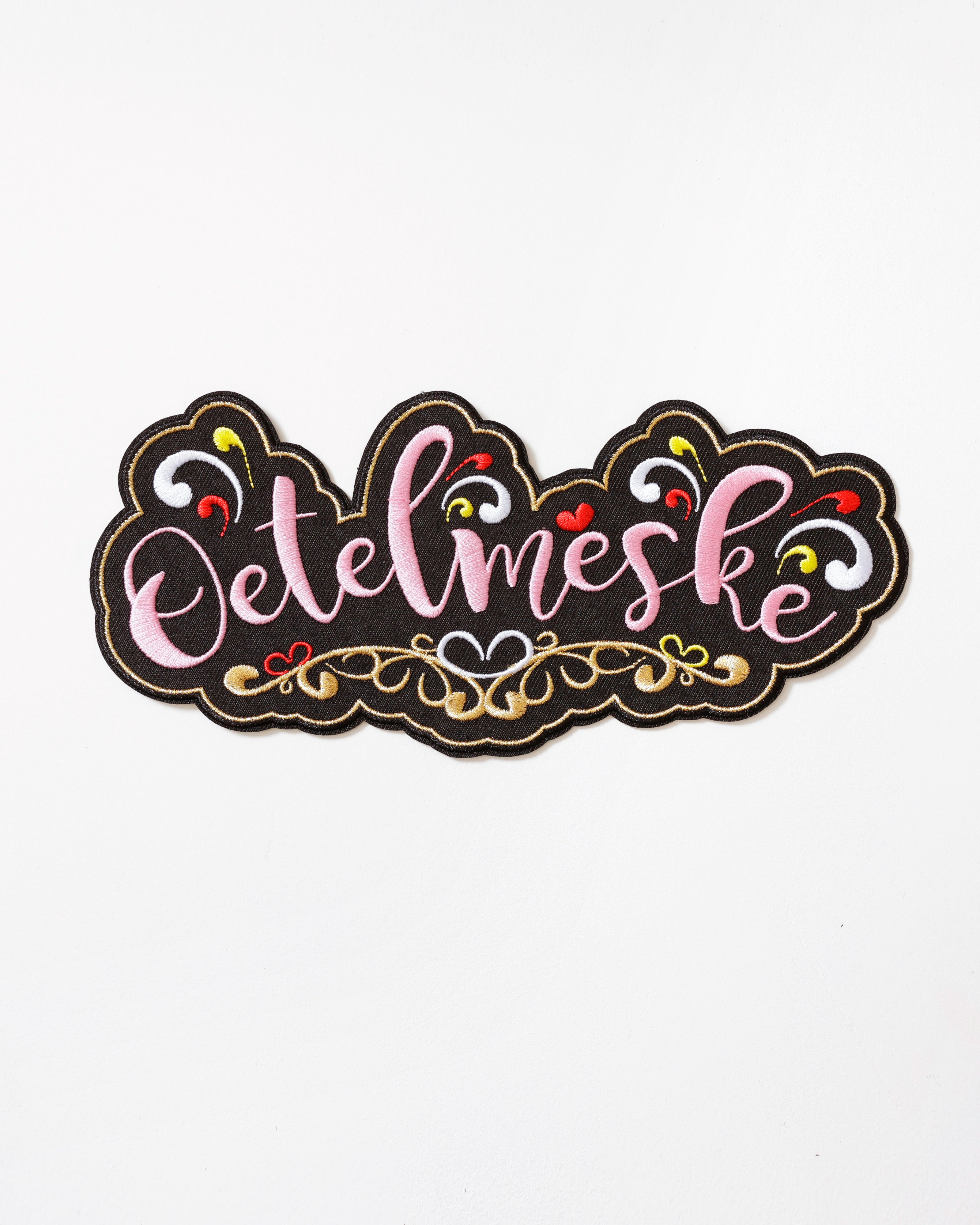 Rugembleem Oetelmeske – Roze