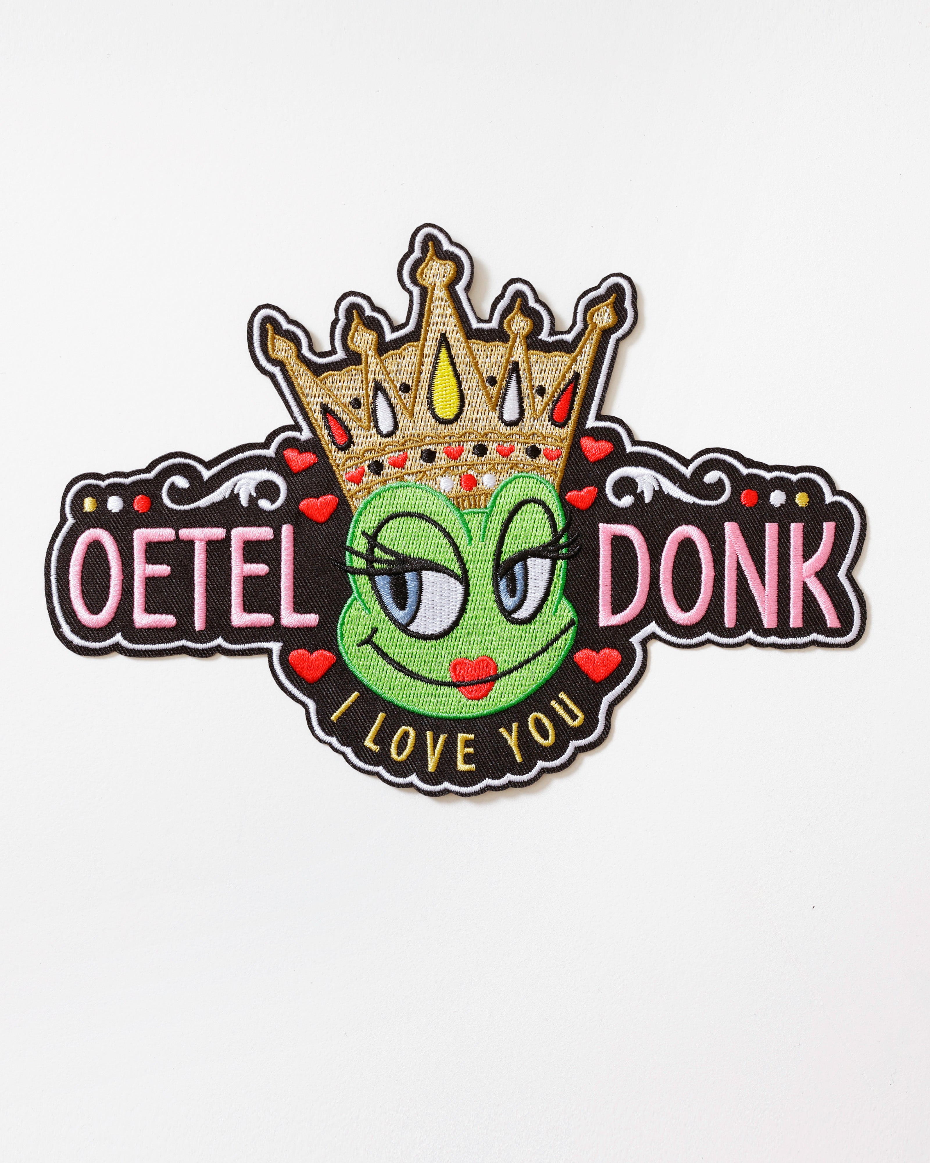 Oeteldonks Rugembleem Oeteldonk I Love You - XXL