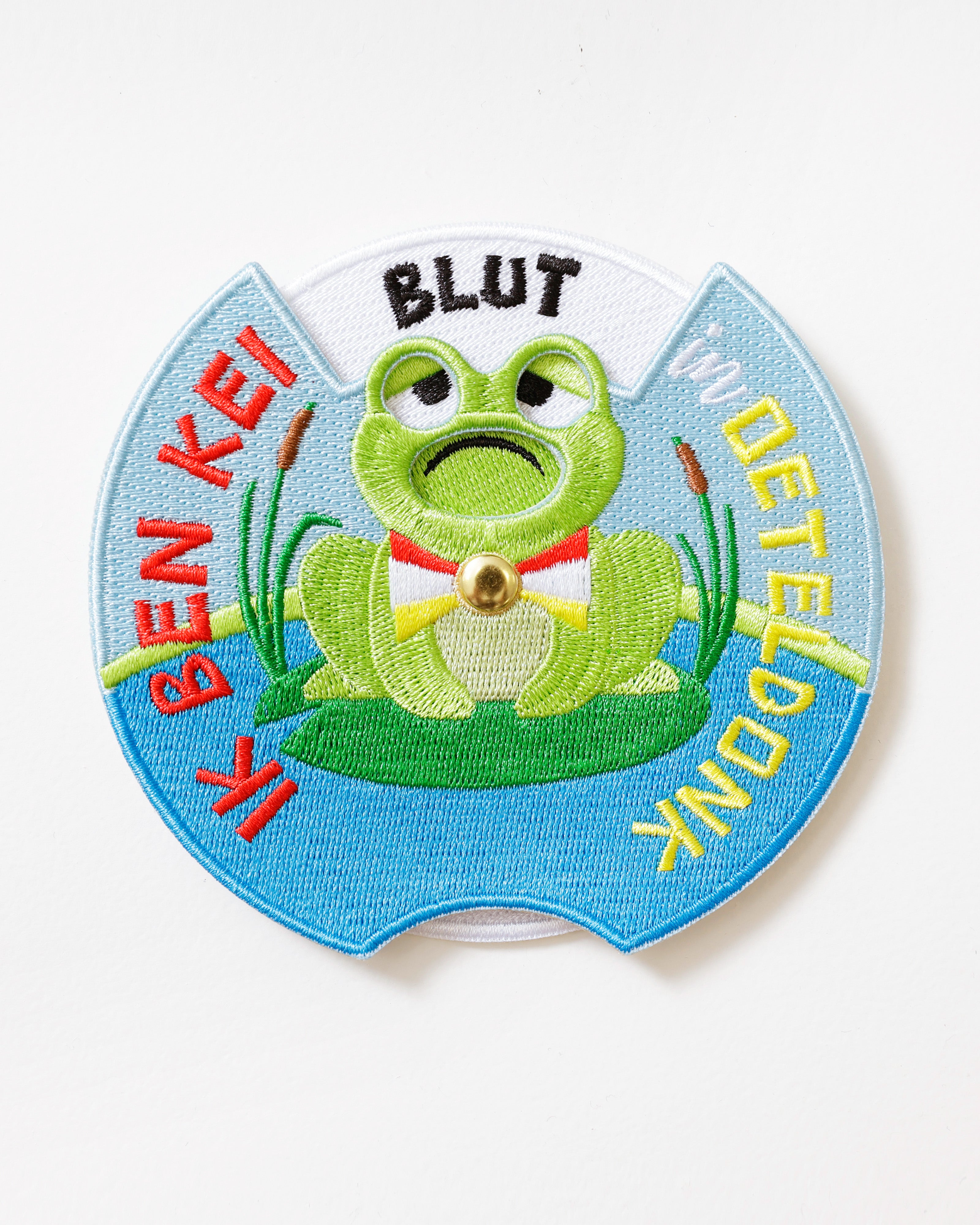 Oeteldonk carnavals embleem kikker BLUT