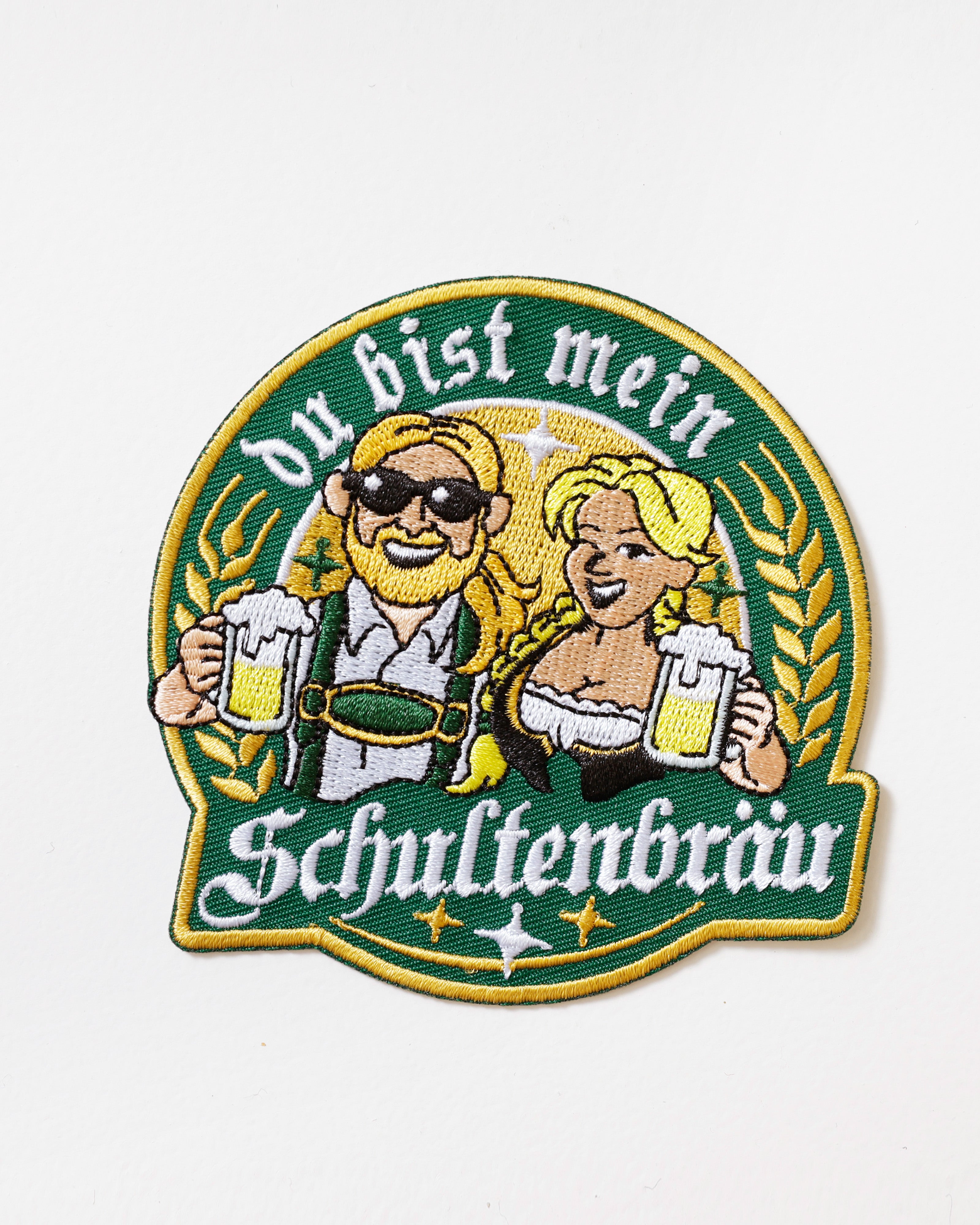 Embleem Schultenbräu – Du bist mein Schulfenbräu