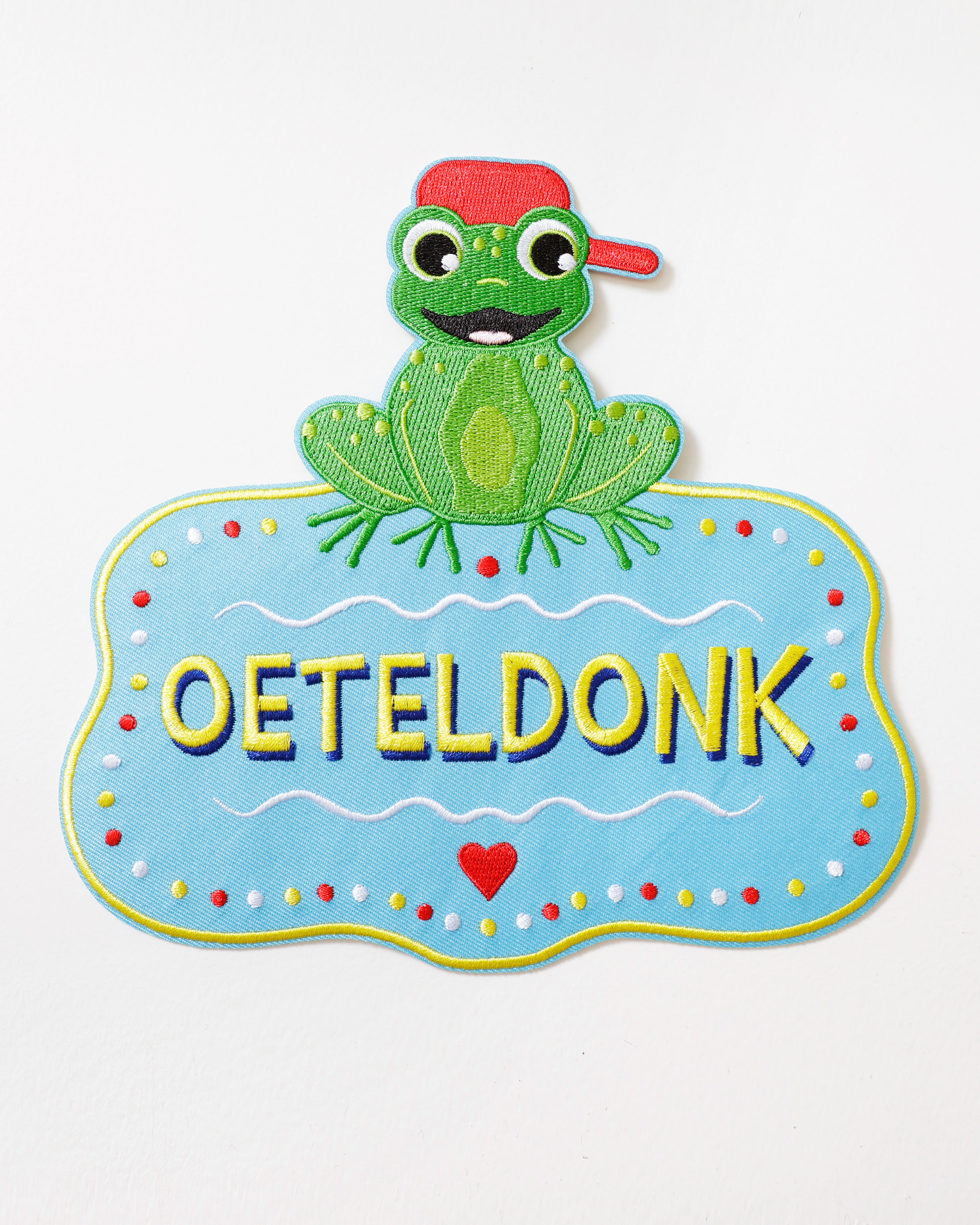 Rugembleem Oeteldonk Met Kikker - Kinderen