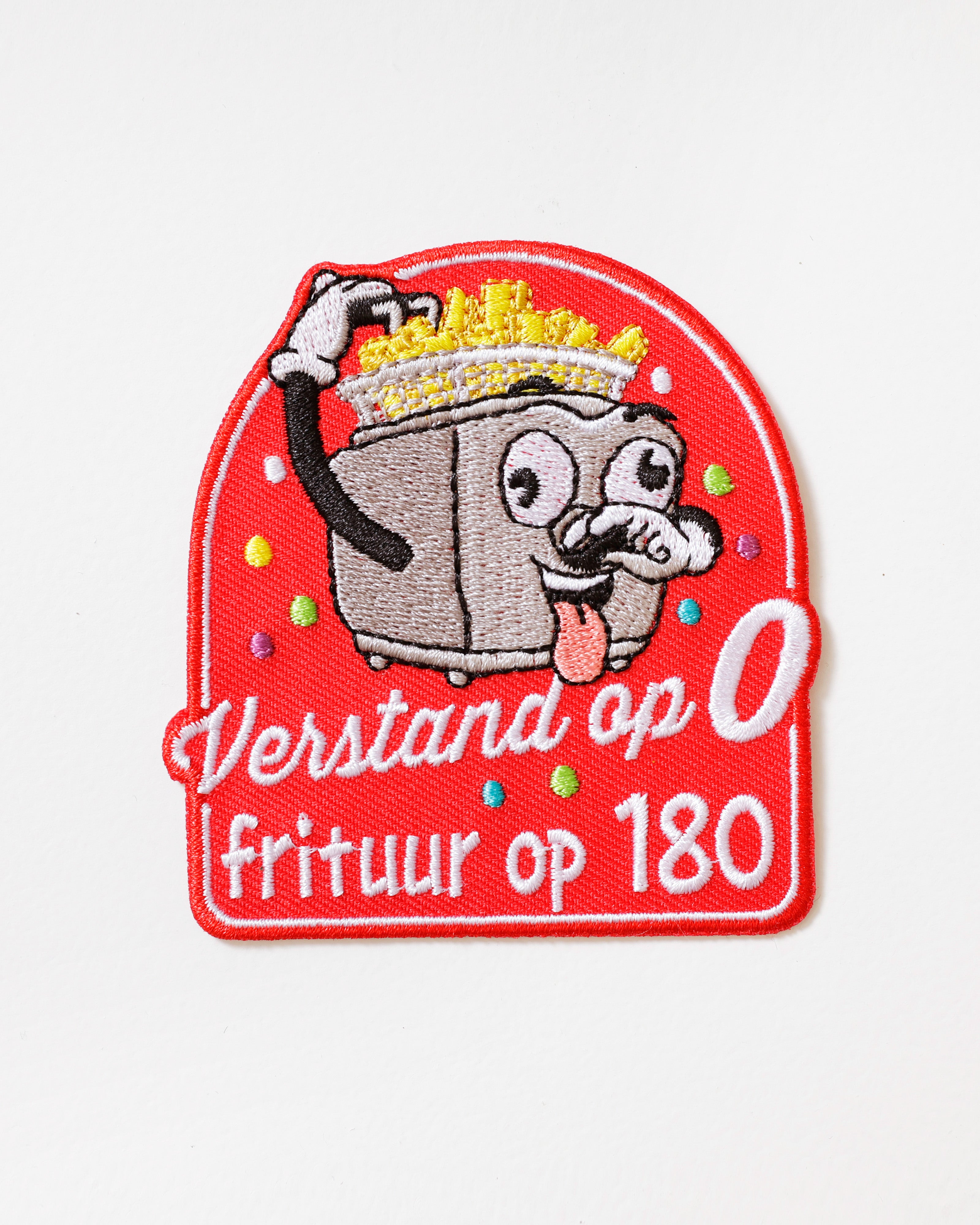 Embleem Verstand op 0 – Frituur op 180