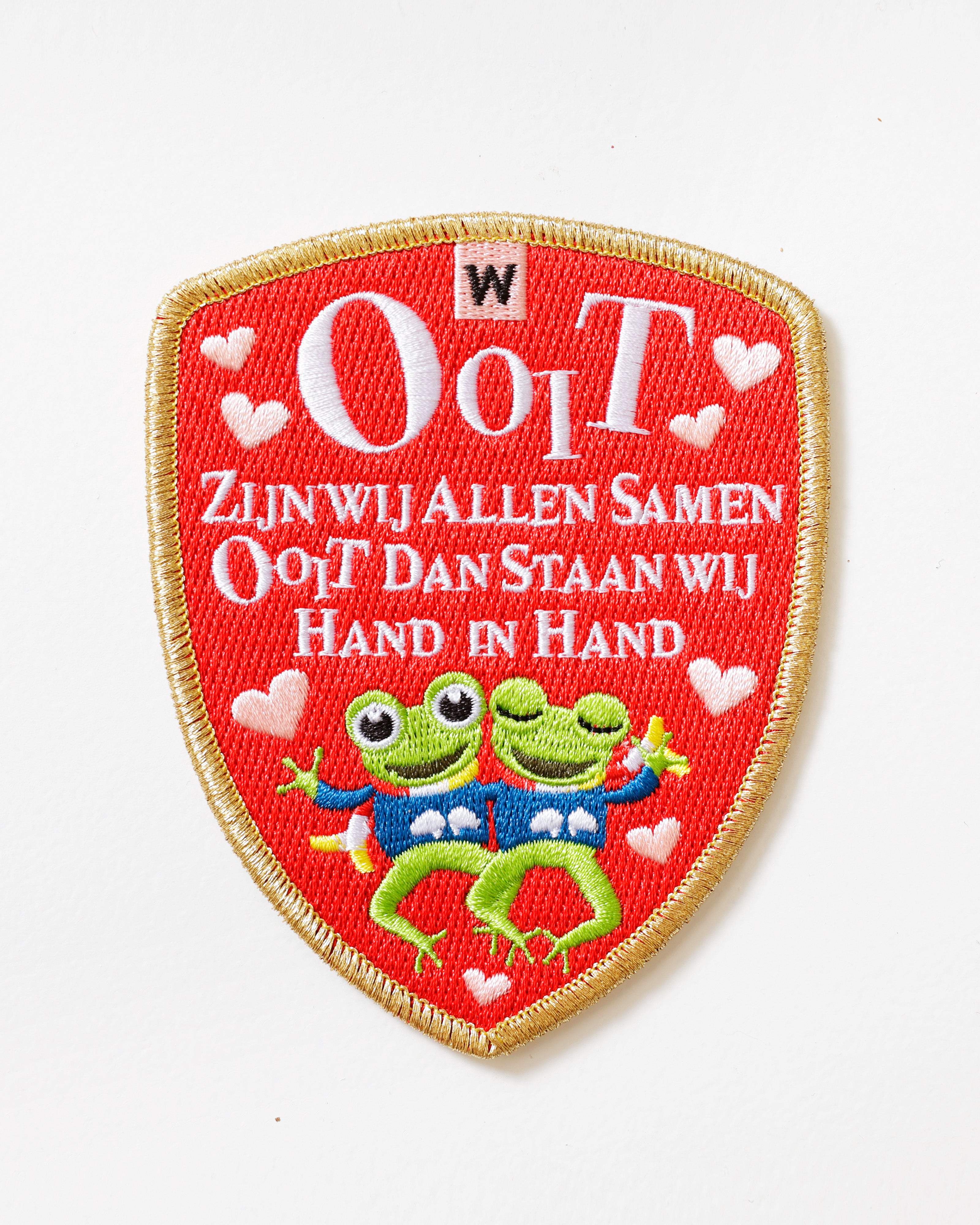 Oeteldonks Embleem Ooit - Rood