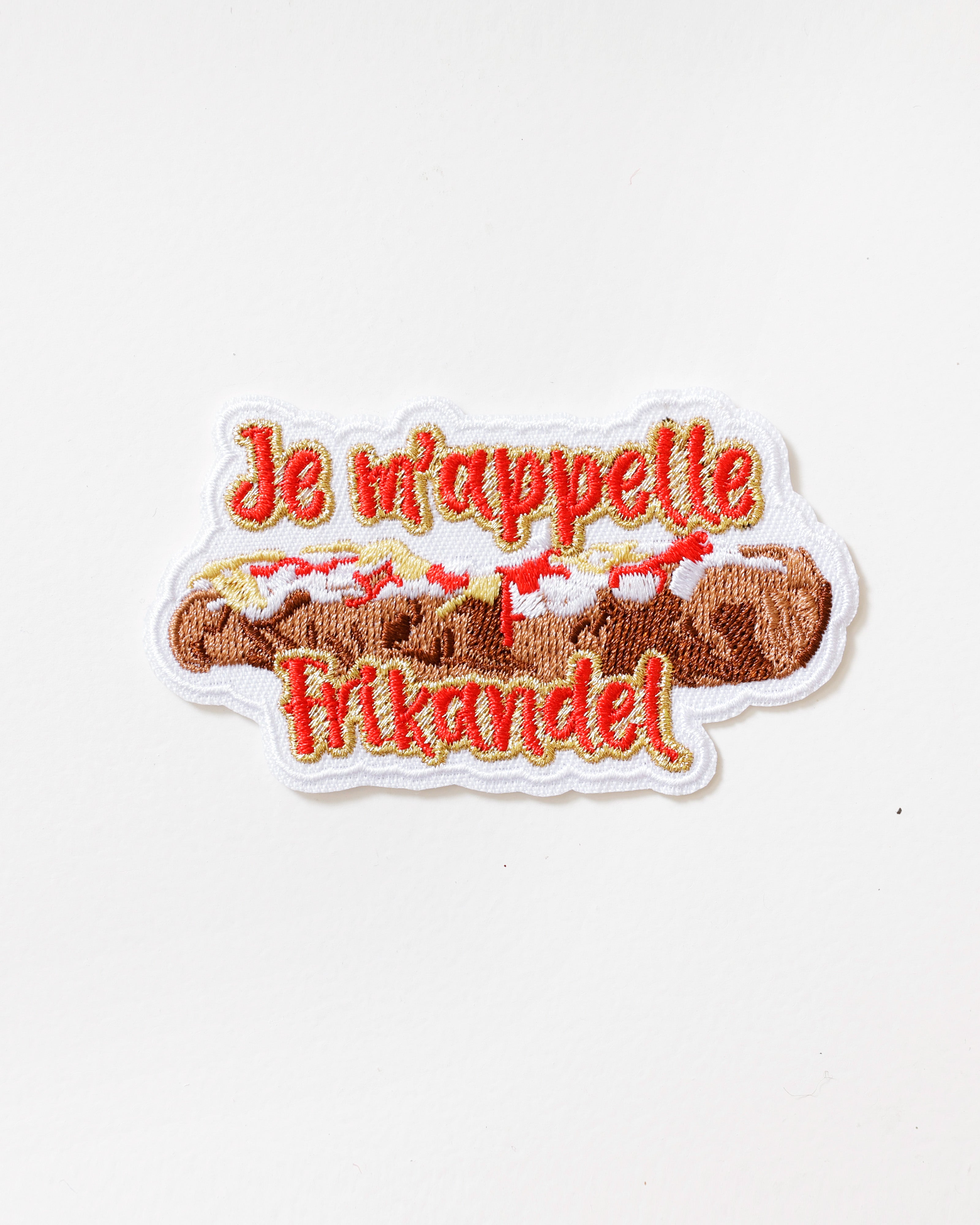 Oeteldonks Embleem Je M'apelle Frikandel