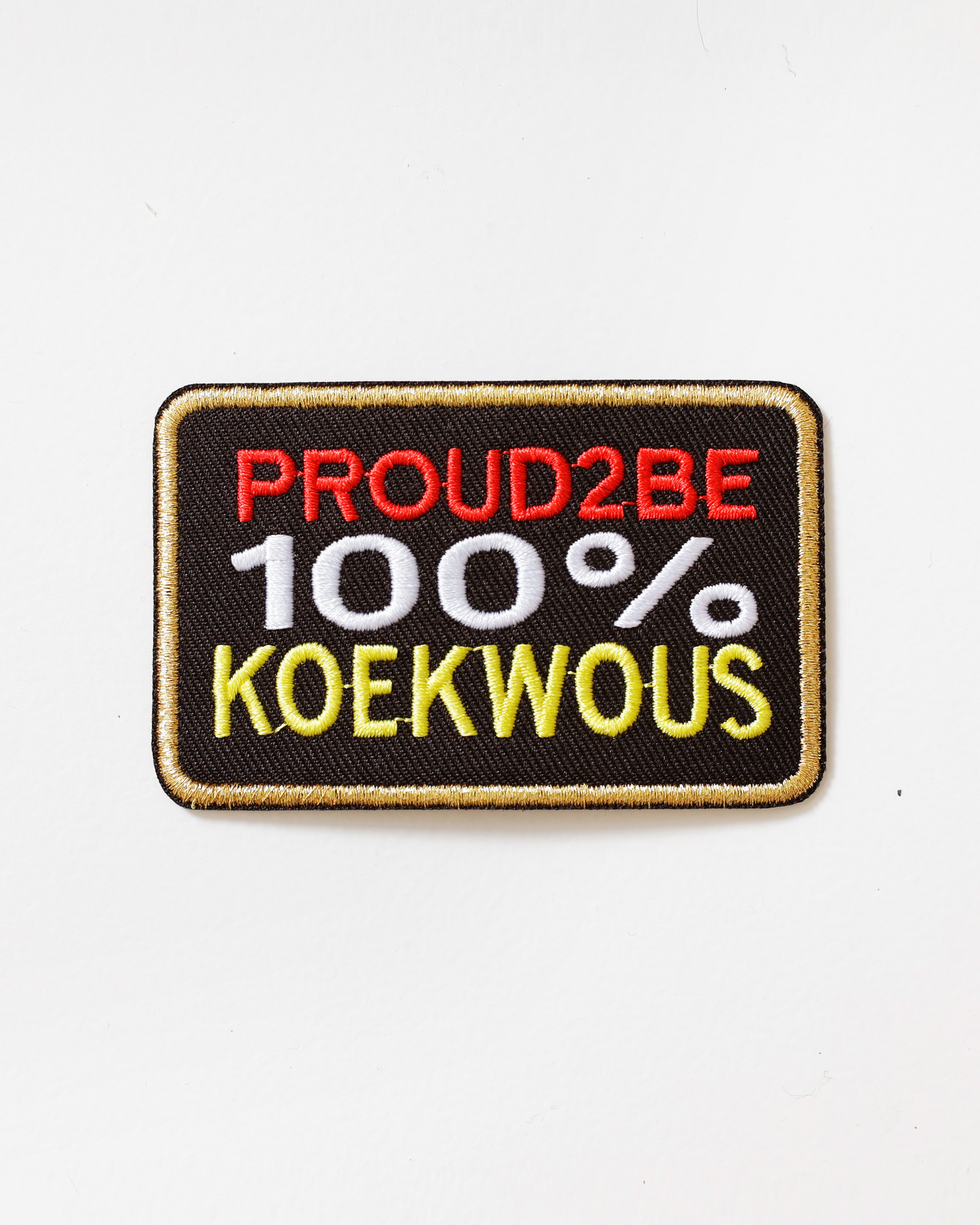 Oeteldonks Embleem 100% Koekwous