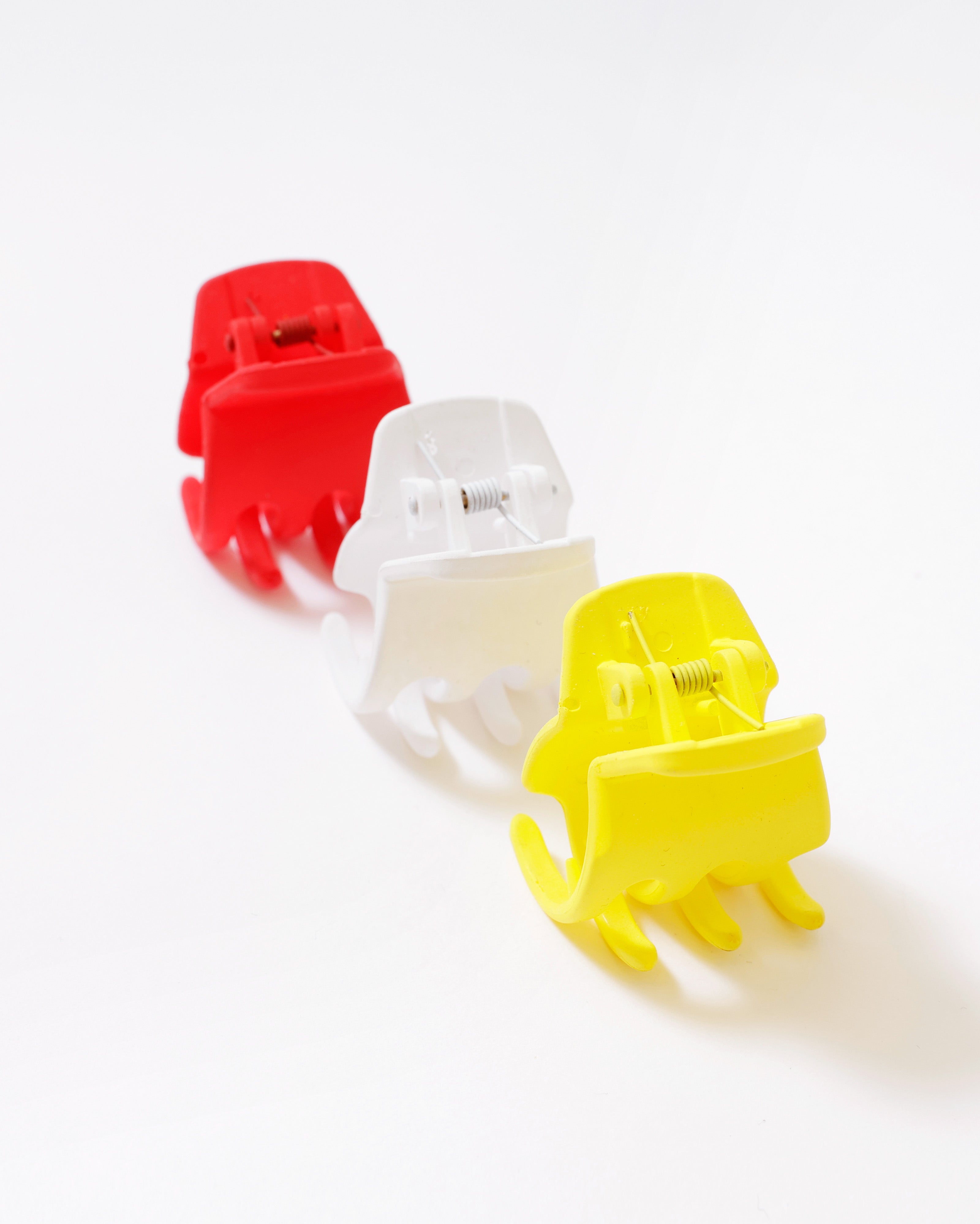 Oeteldonkse Haarklemmen Rood-Wit-Geel – Set van 3
