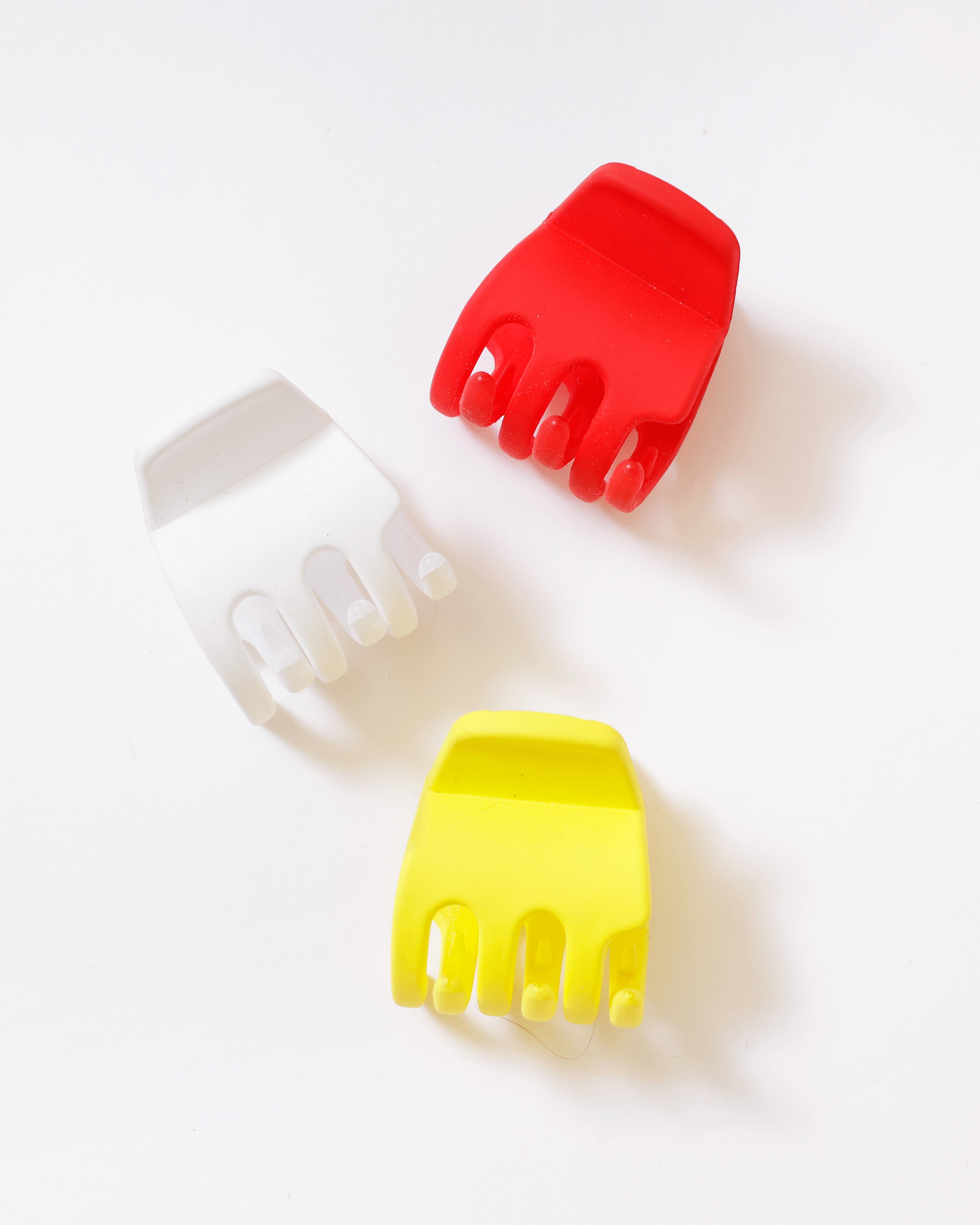 Oeteldonkse Haarklemmen Rood-Wit-Geel – Set van 3