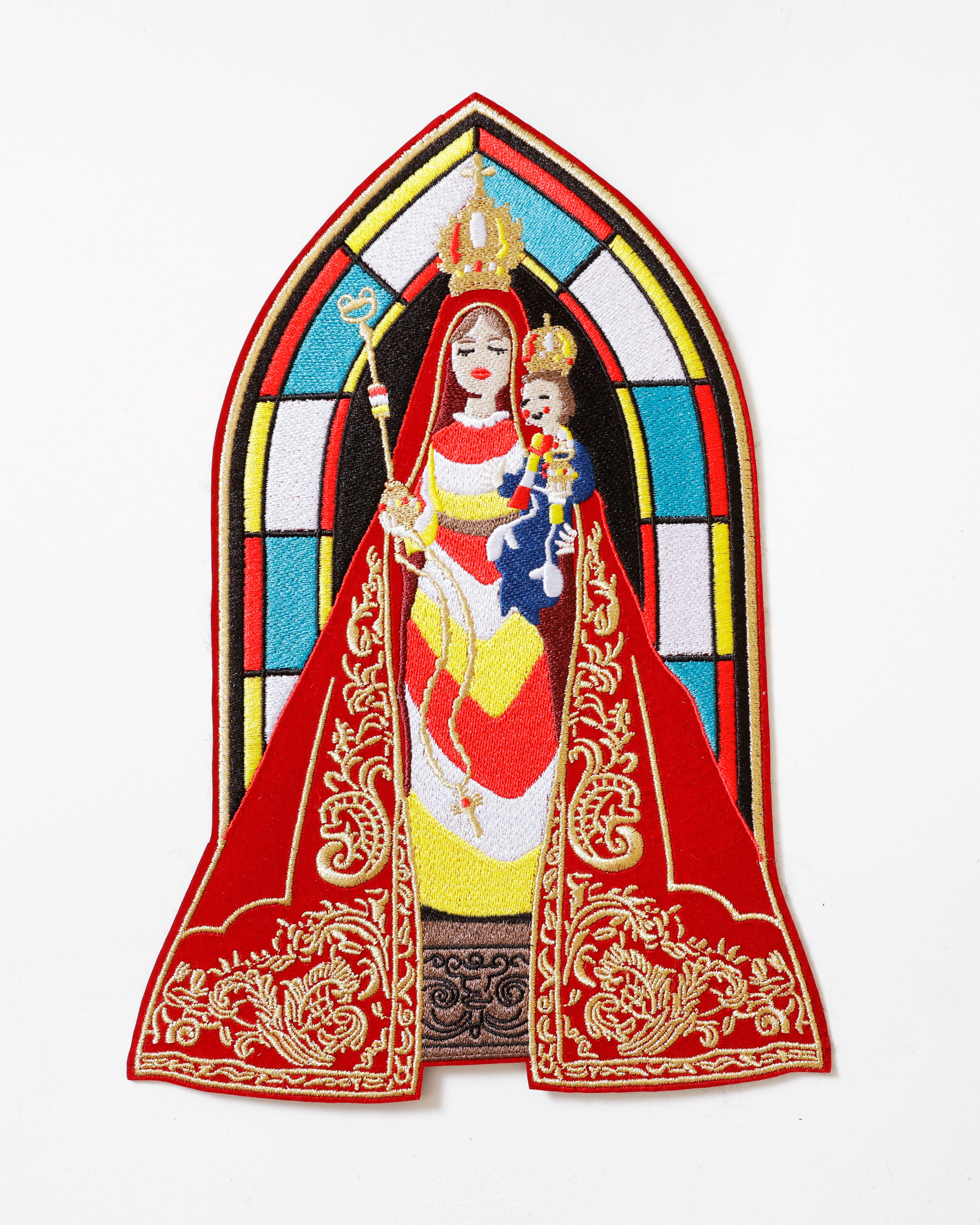 Rugembleem Zoete Lieve Moeder van 's-Hertogenbosch