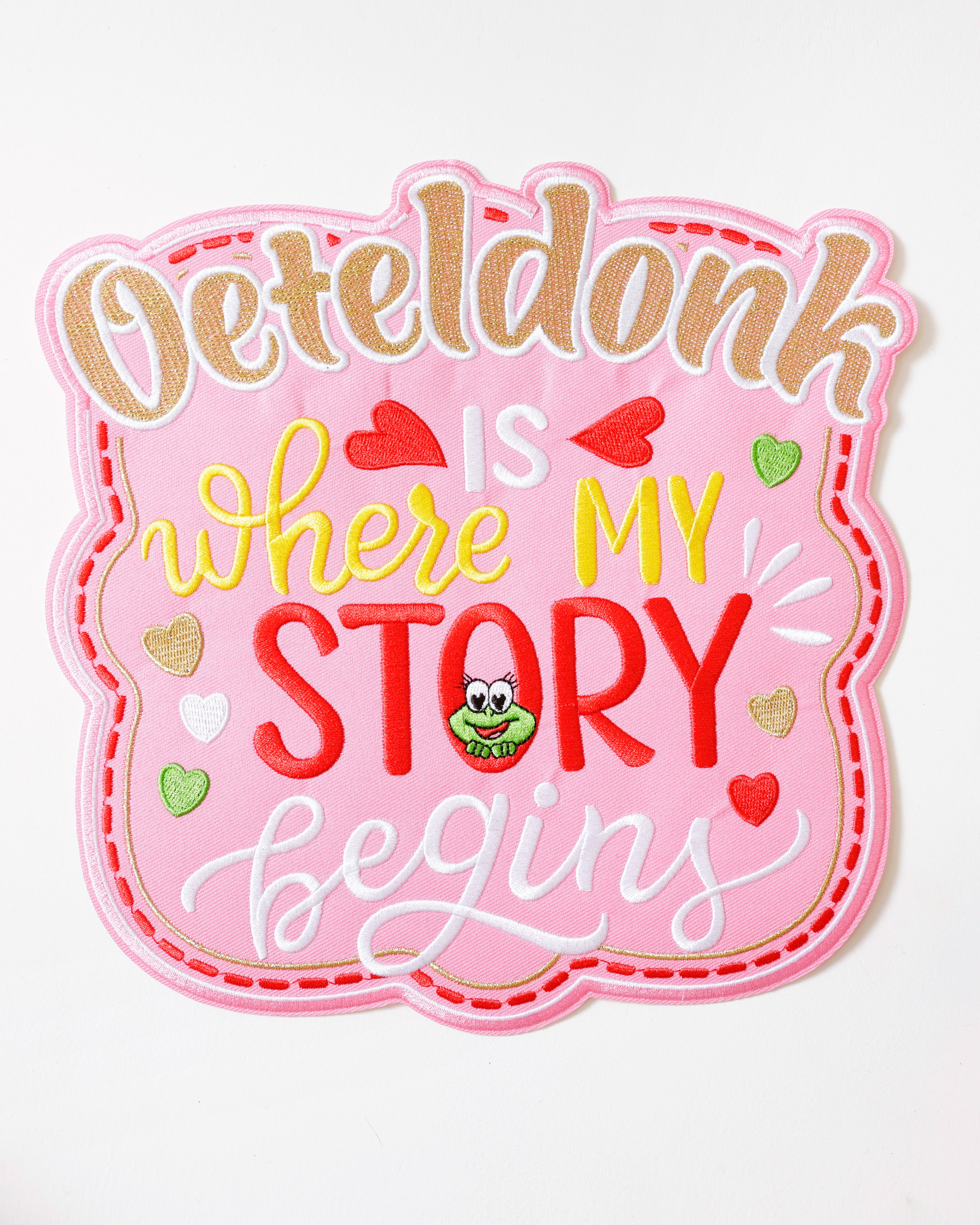 Oeteldonks Rugembleem Where my Story begins