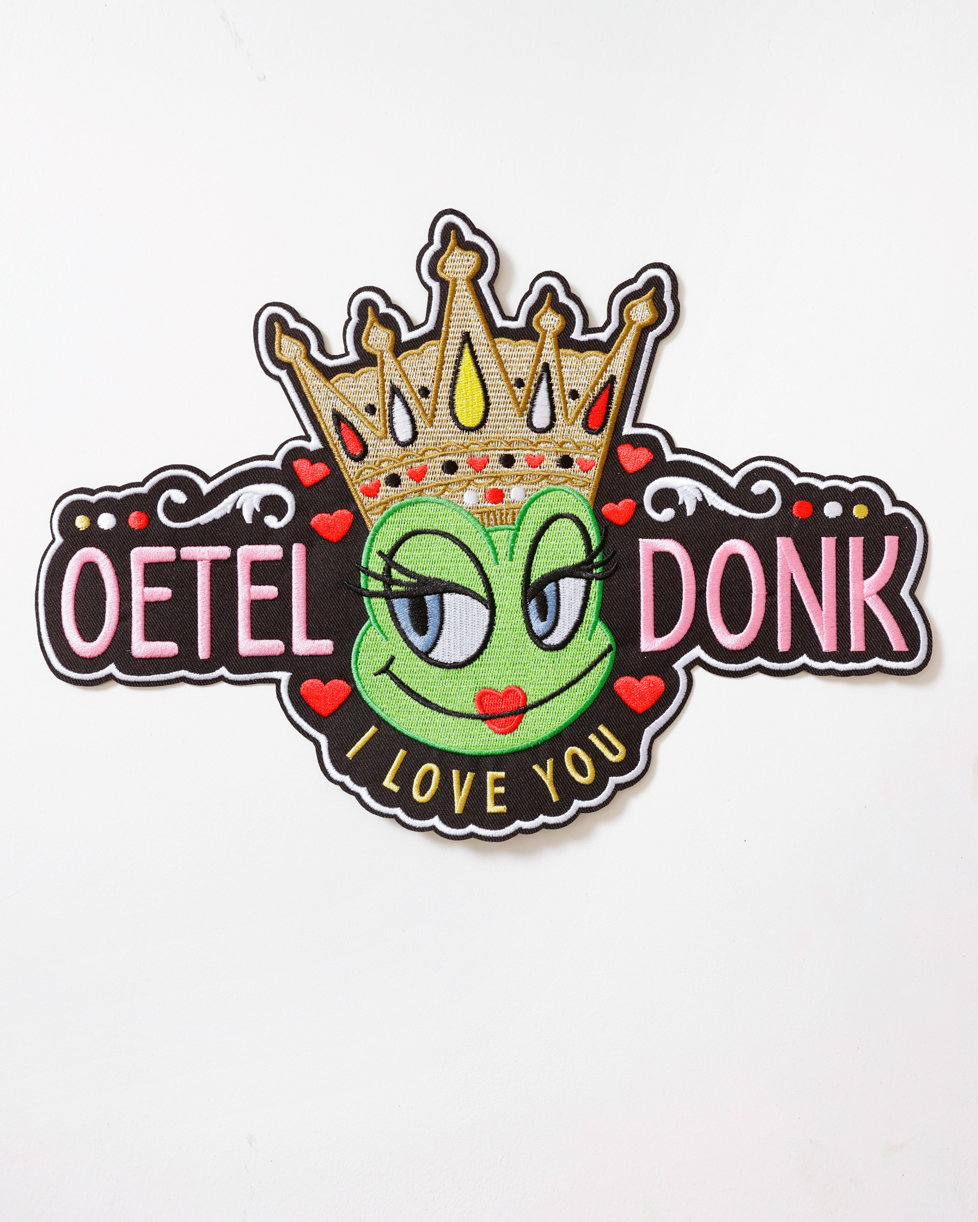 Oeteldonks Rugembleem Oeteldonk I Love You