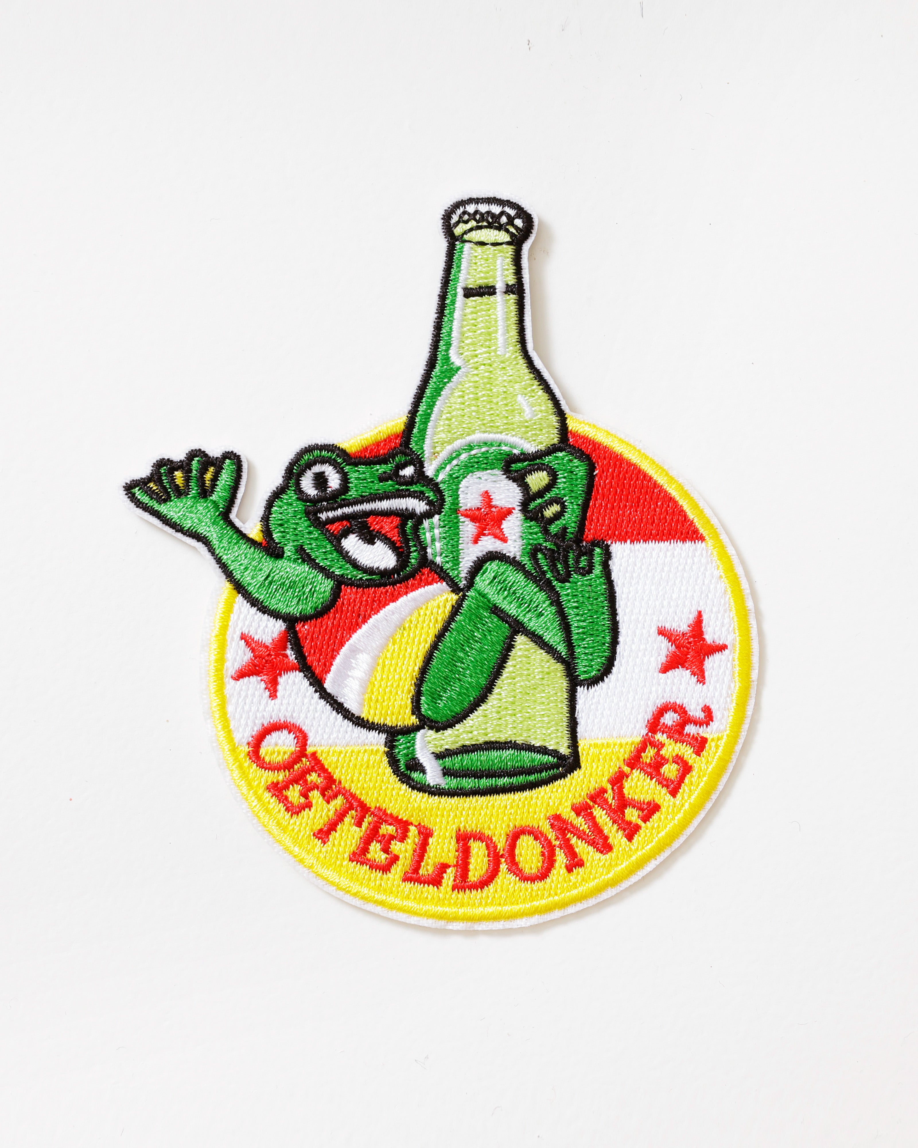 Oeteldonks Embleem Bierfles Kikker