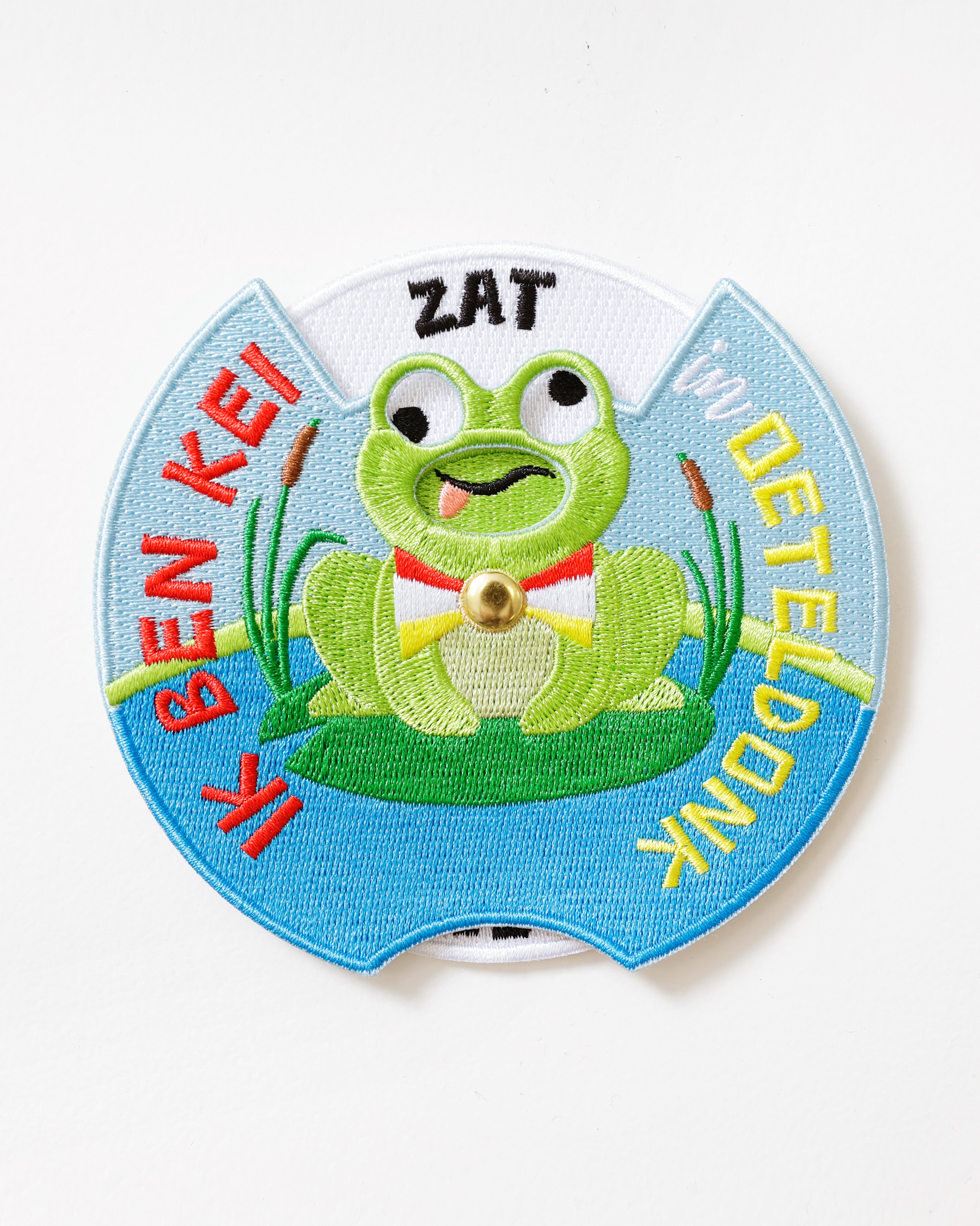 Oeteldonks kikker embleem ZAT – viraal carnavalsembleem