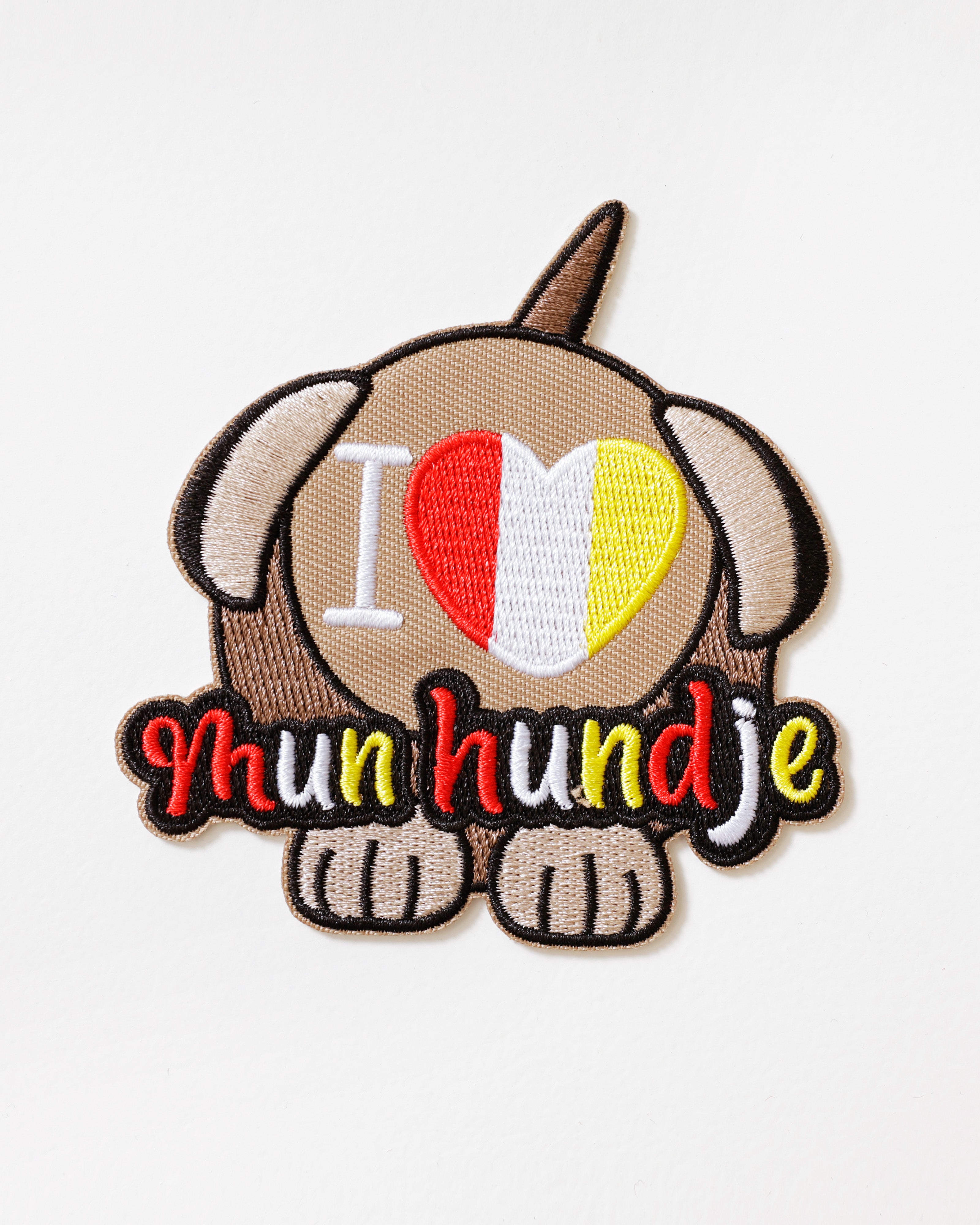 Embleem I Love M’n Hundje – Oeteldonk