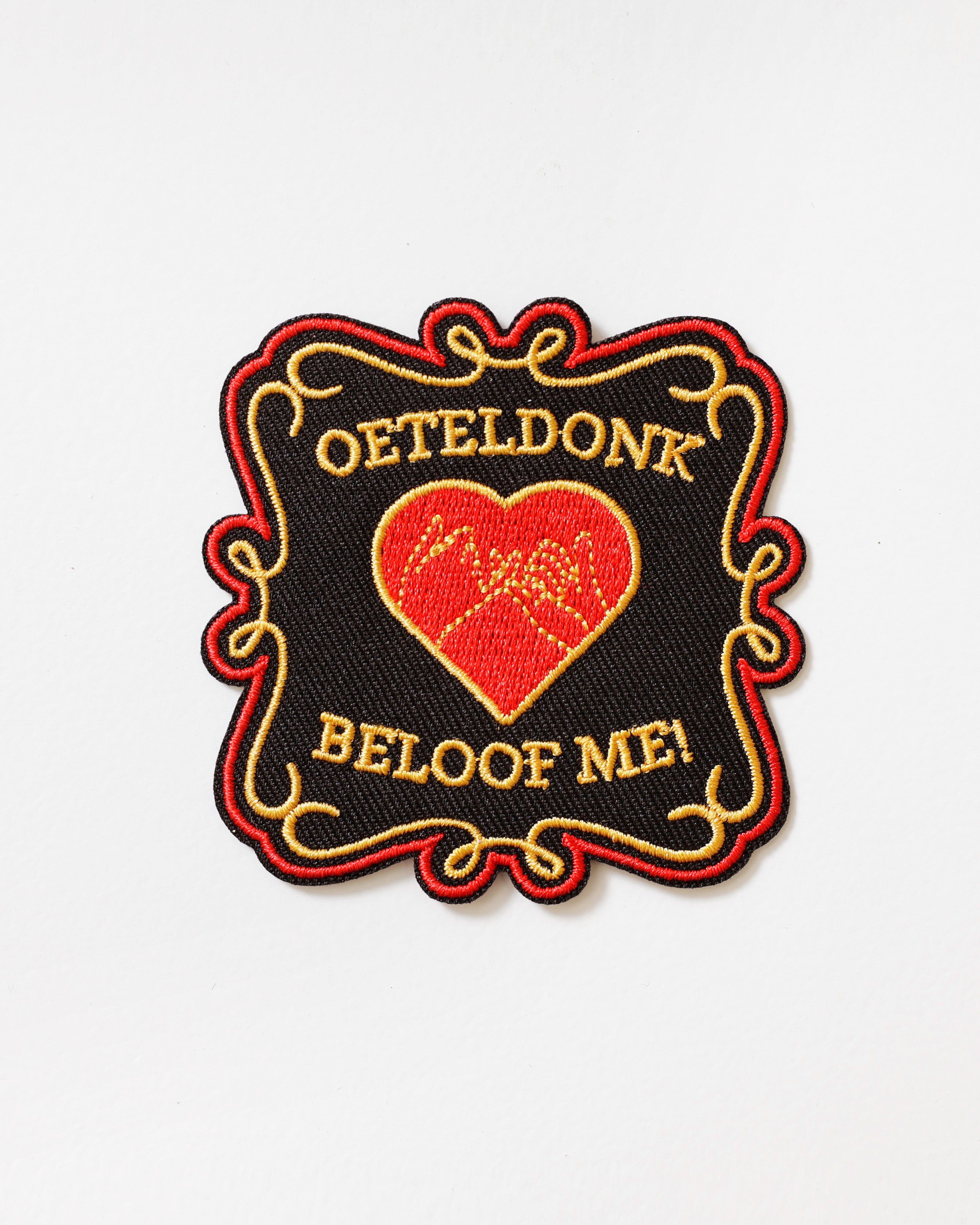 Oeteldonks embleem Beloof me!
