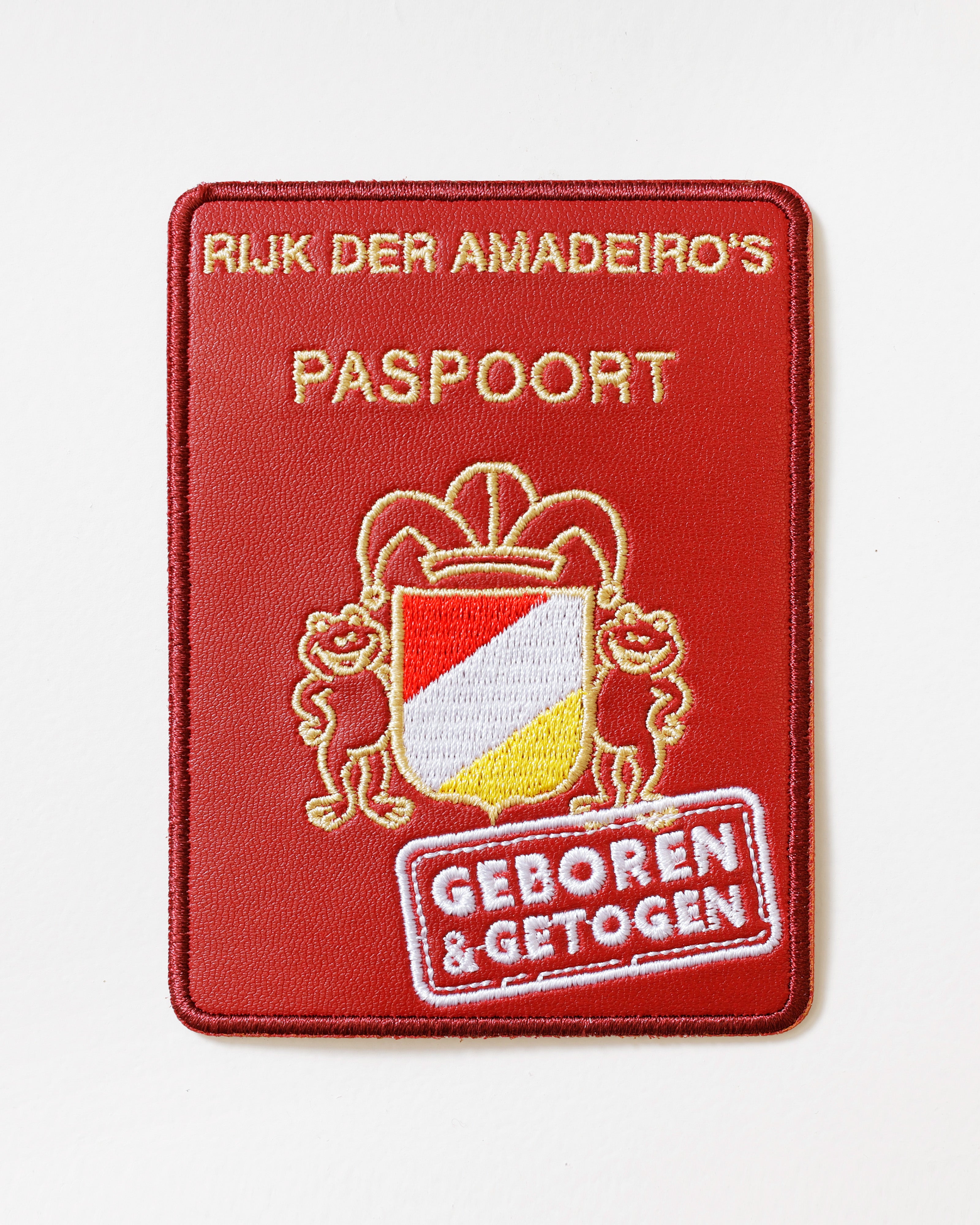 Oeteldonks Embleem Paspoort – Rijk der Amadeiro’s