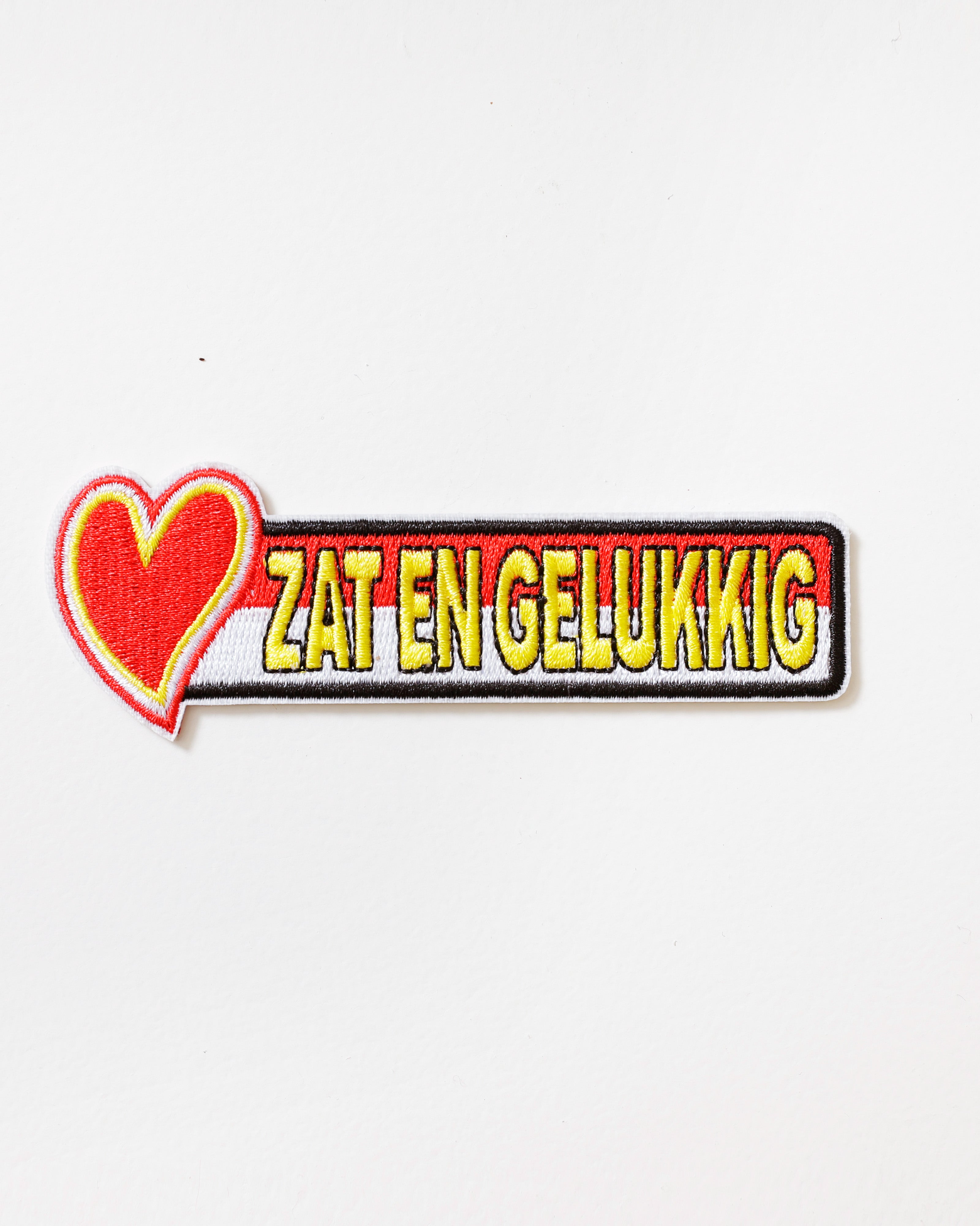 Oeteldonks Embleem Zat en Gelukkig