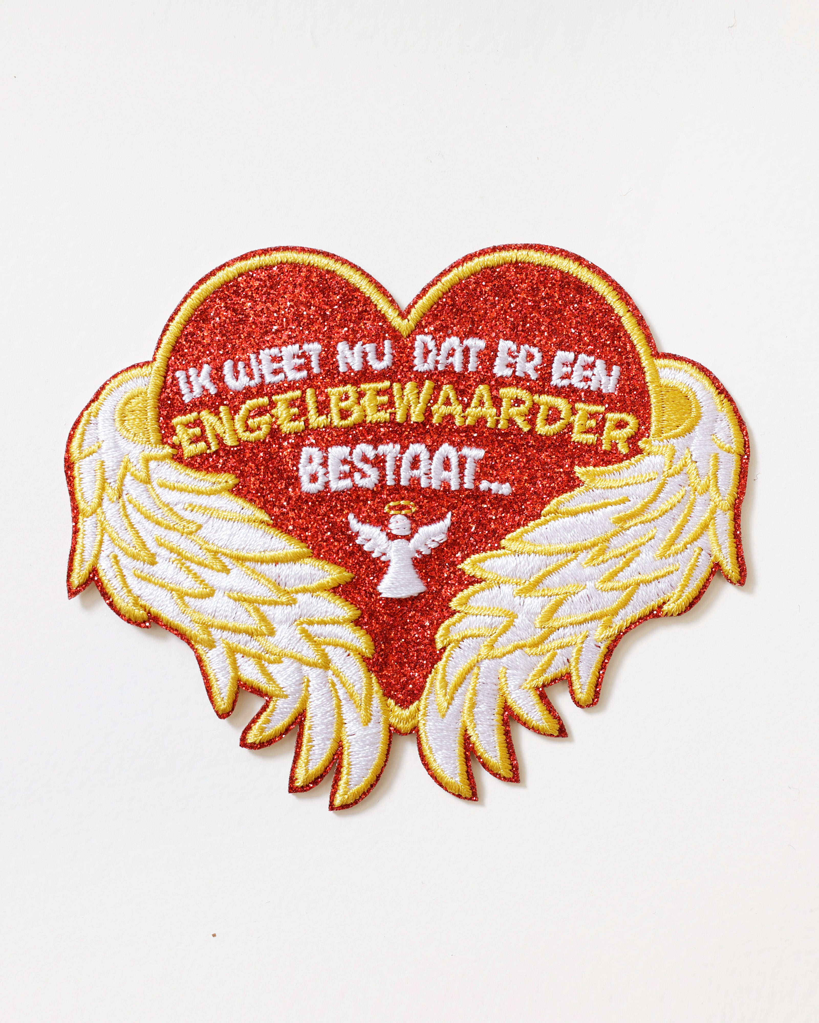 Embleem Engelbewaarder Glitter