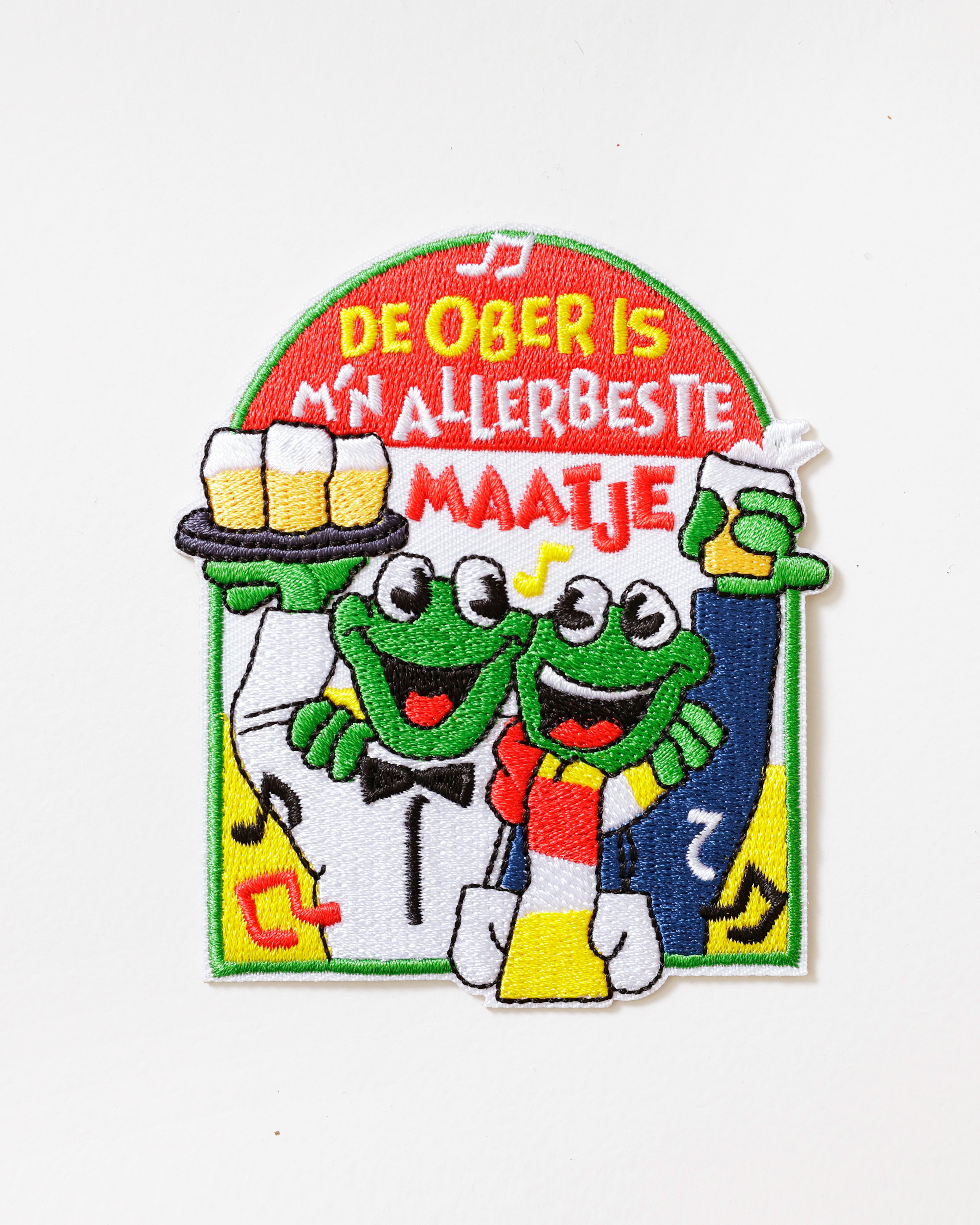Oeteldonks Embleem De Ober Is M’n Allerbeste Maatje
