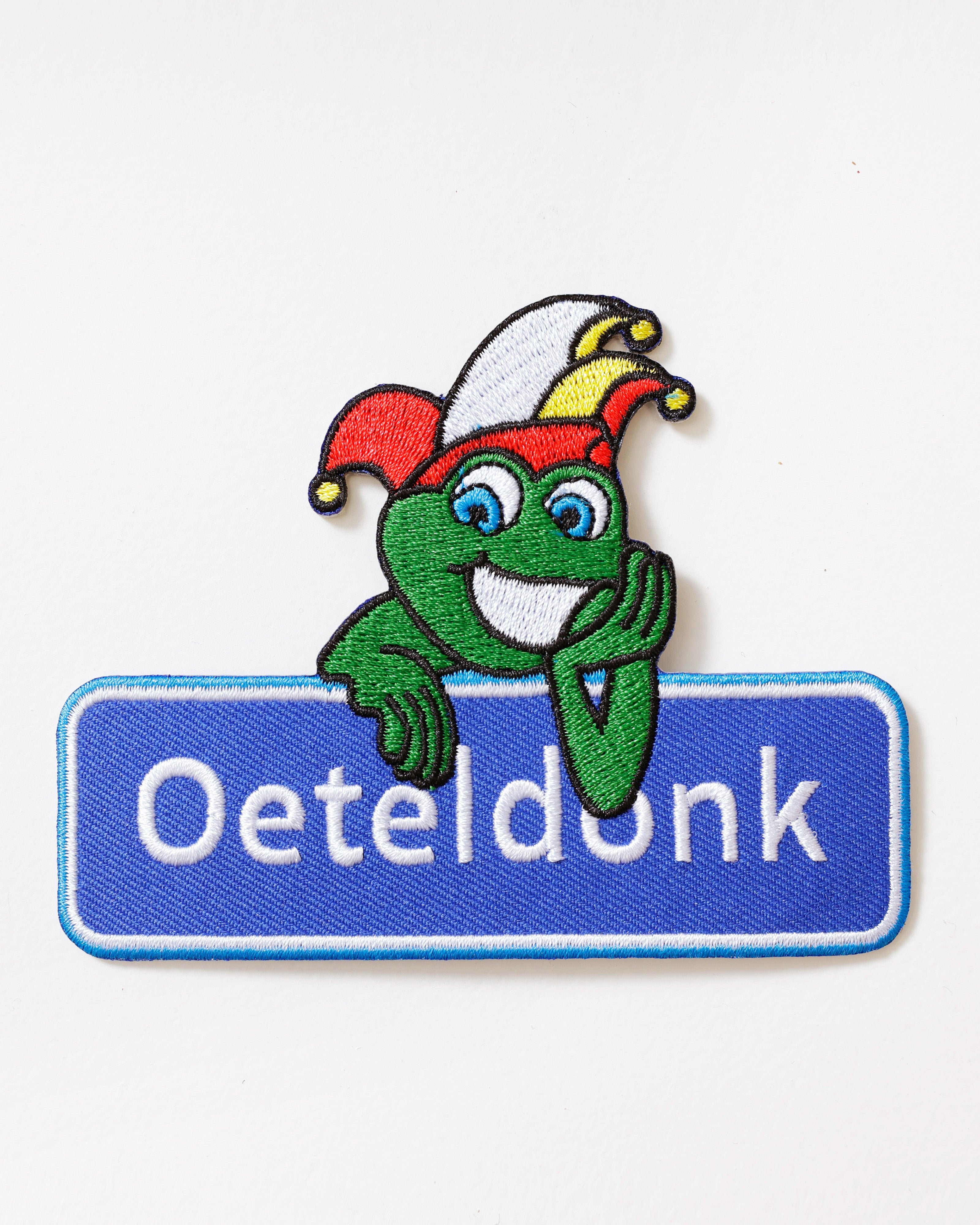 Oeteldonks Embleem Oeteldonk Bord in Blauw