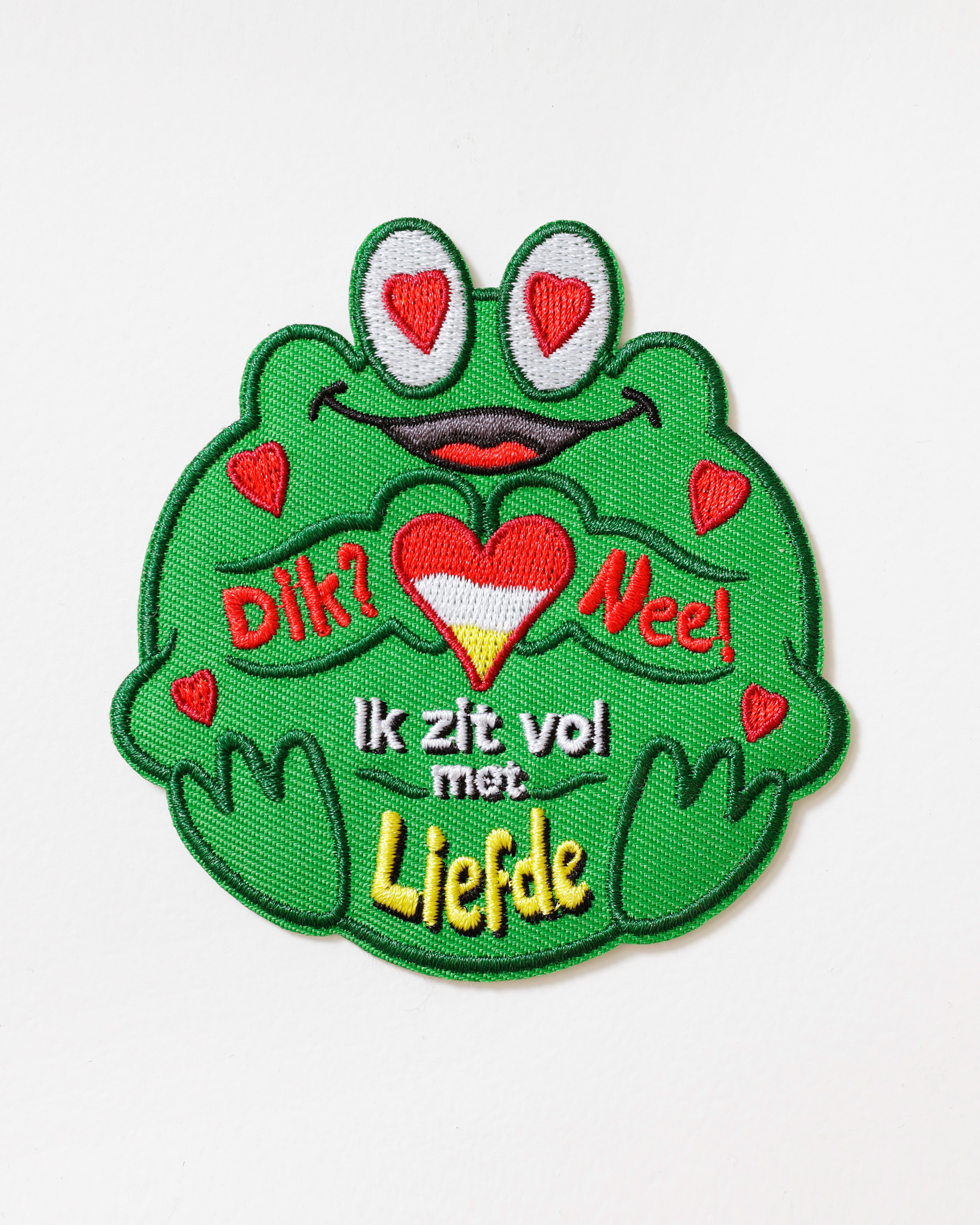 Oeteldonks Embleem Dik? Nee! Vol met Liefde