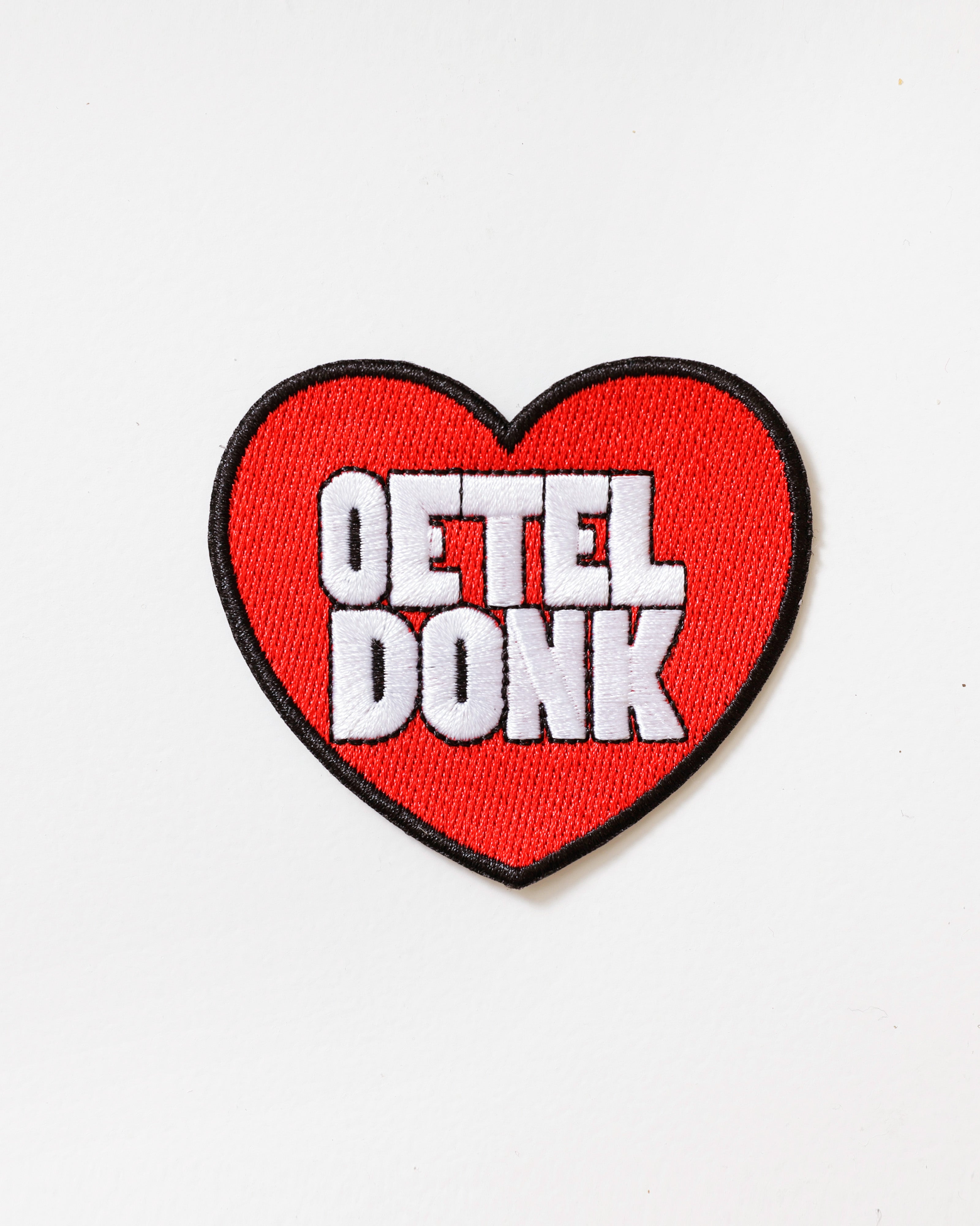 Oeteldonks Embleem Hart Rood