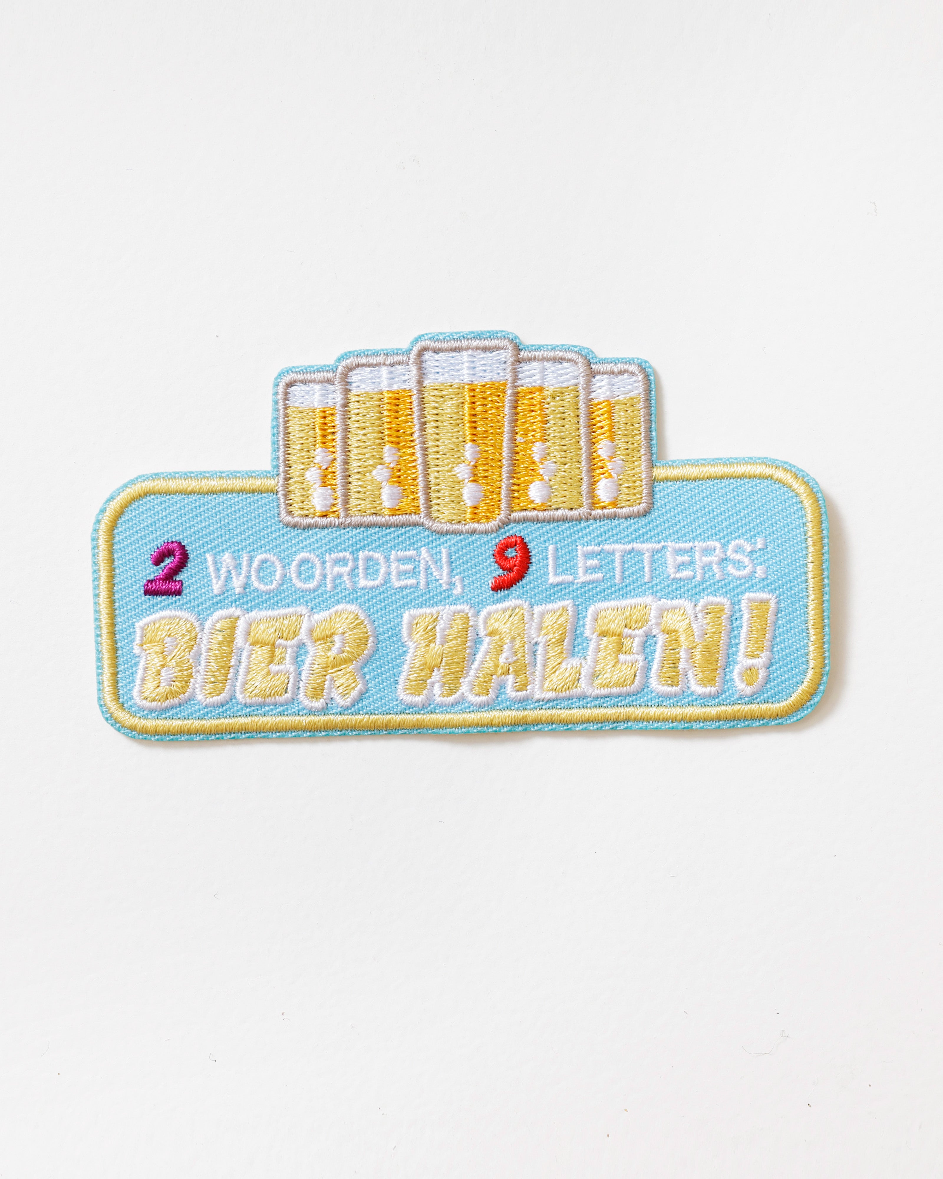 Embleem 2 Woorden 9 Letters Bier Halen