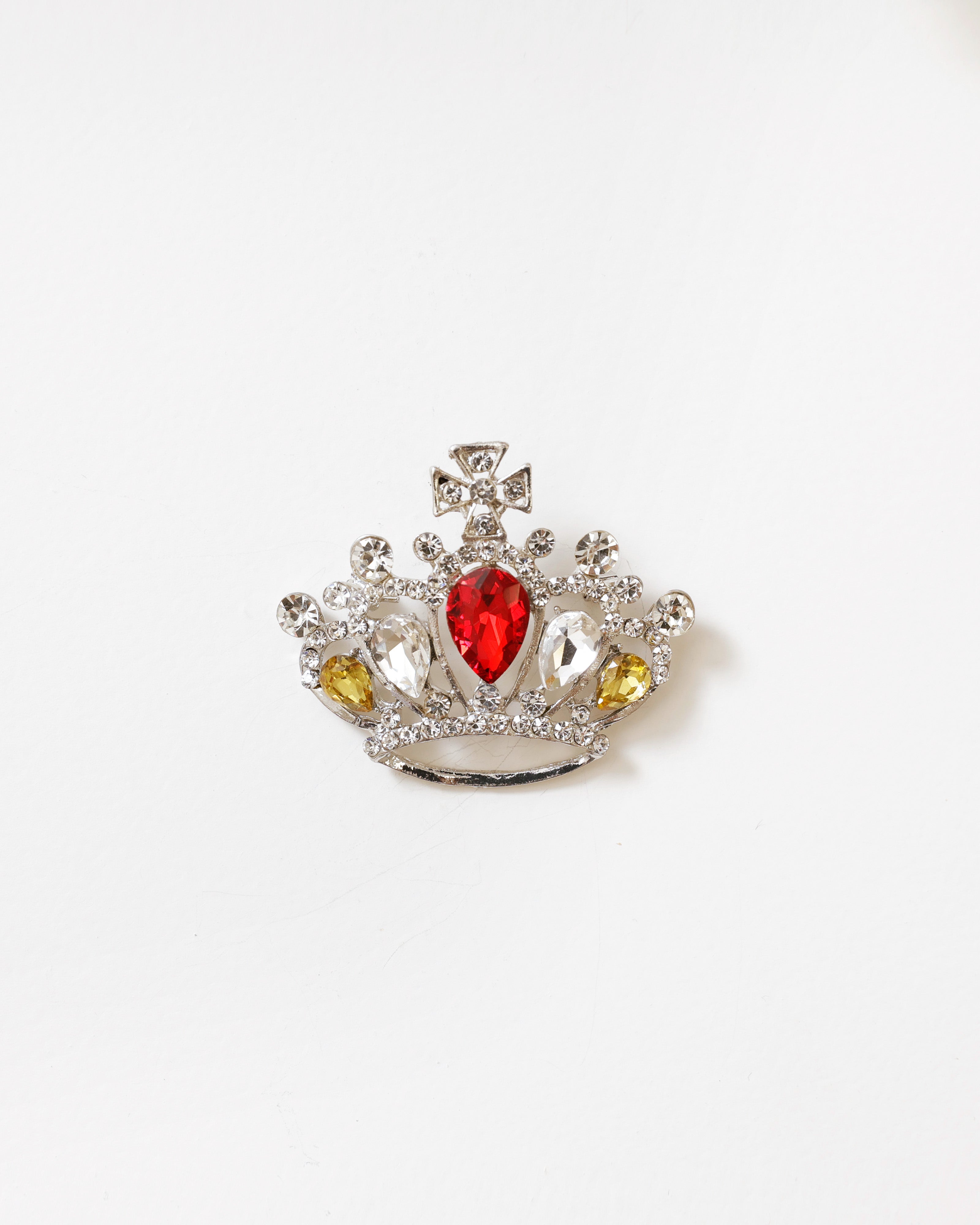 Broche Kroon Rood Wit Geel – Oeteldonks