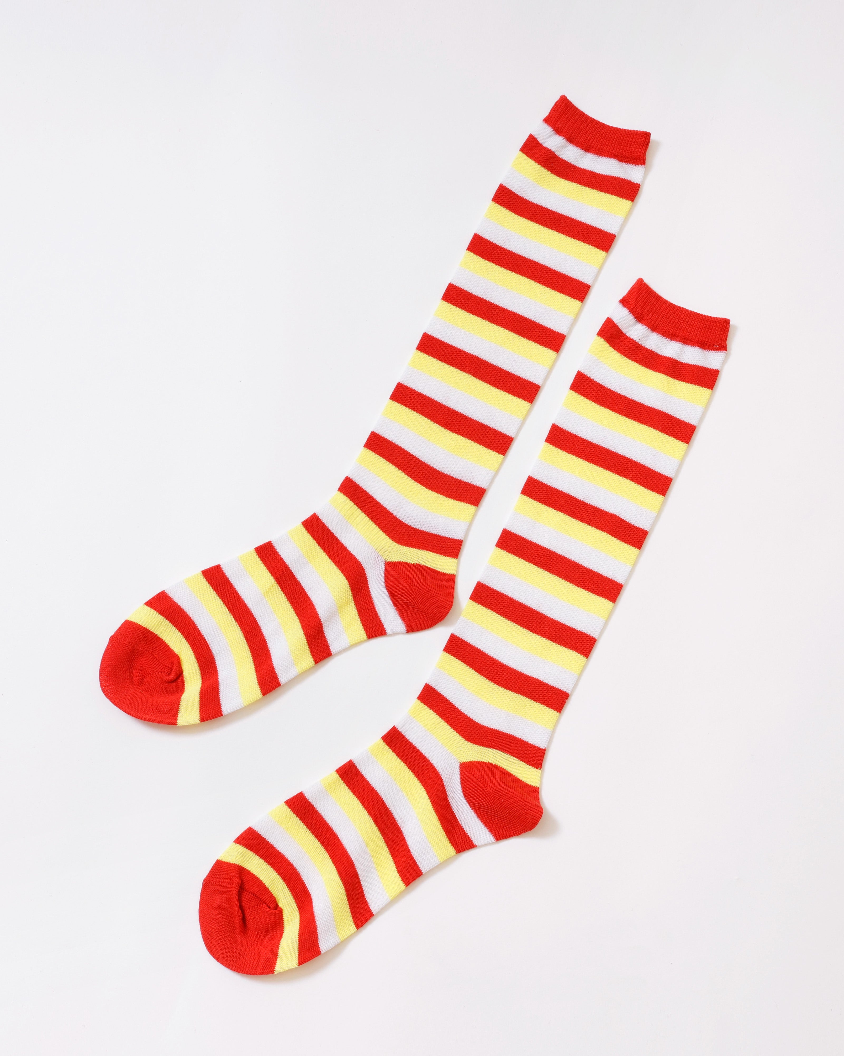 Oeteldonkse Lange Sokken Rood Wit Geel – Volwassenen