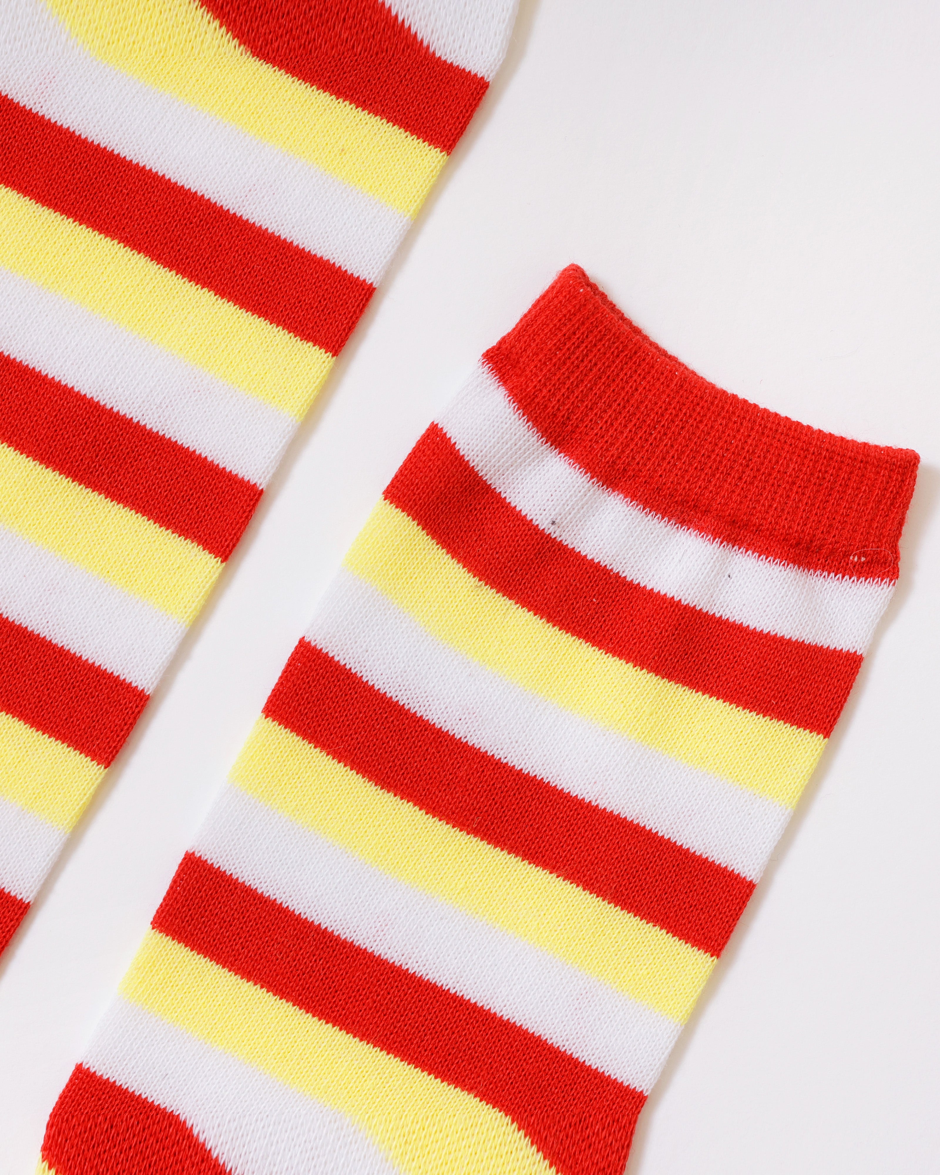 Oeteldonkse Lange Sokken Rood Wit Geel – Volwassenen