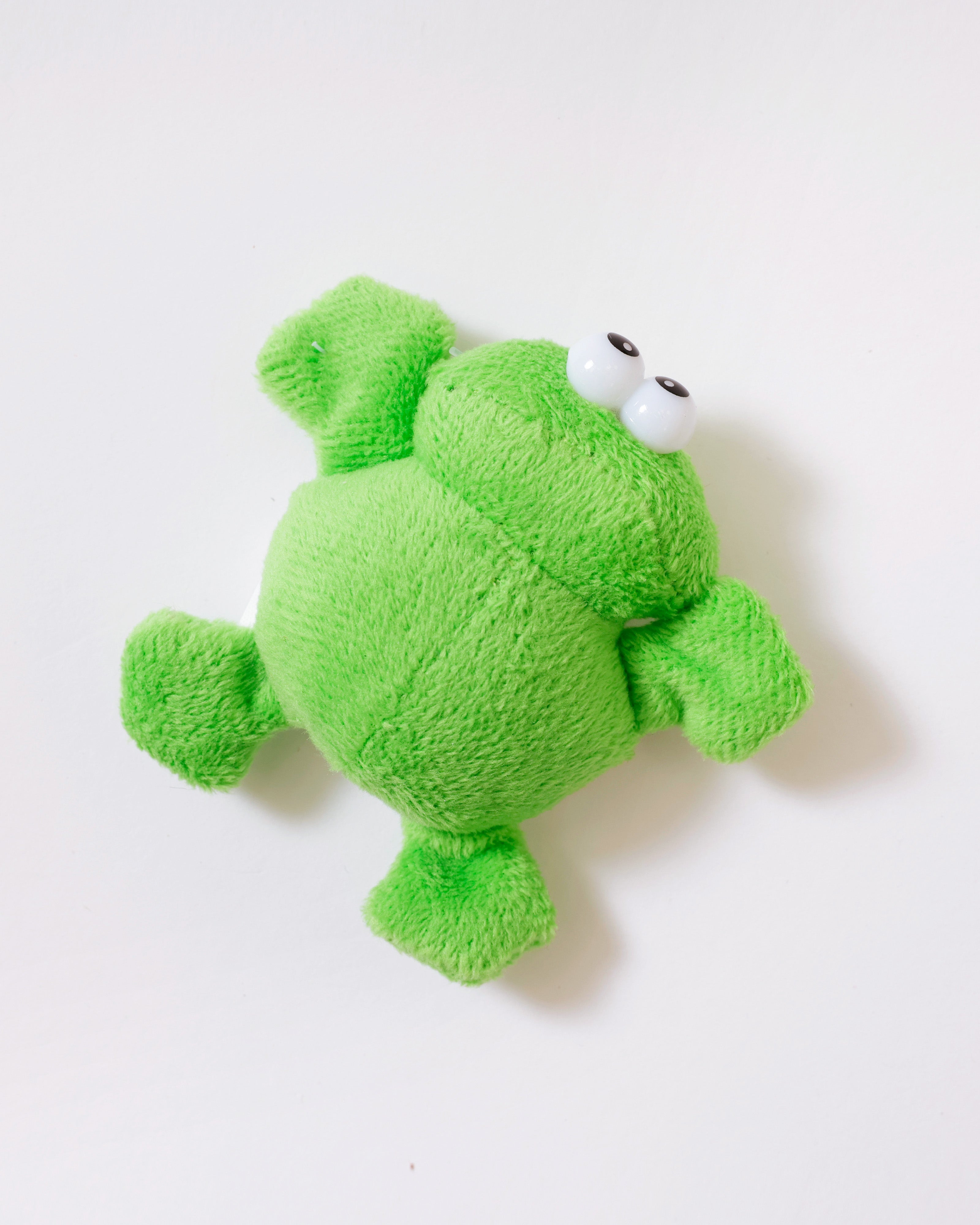 Pluche kikker speldje – groen