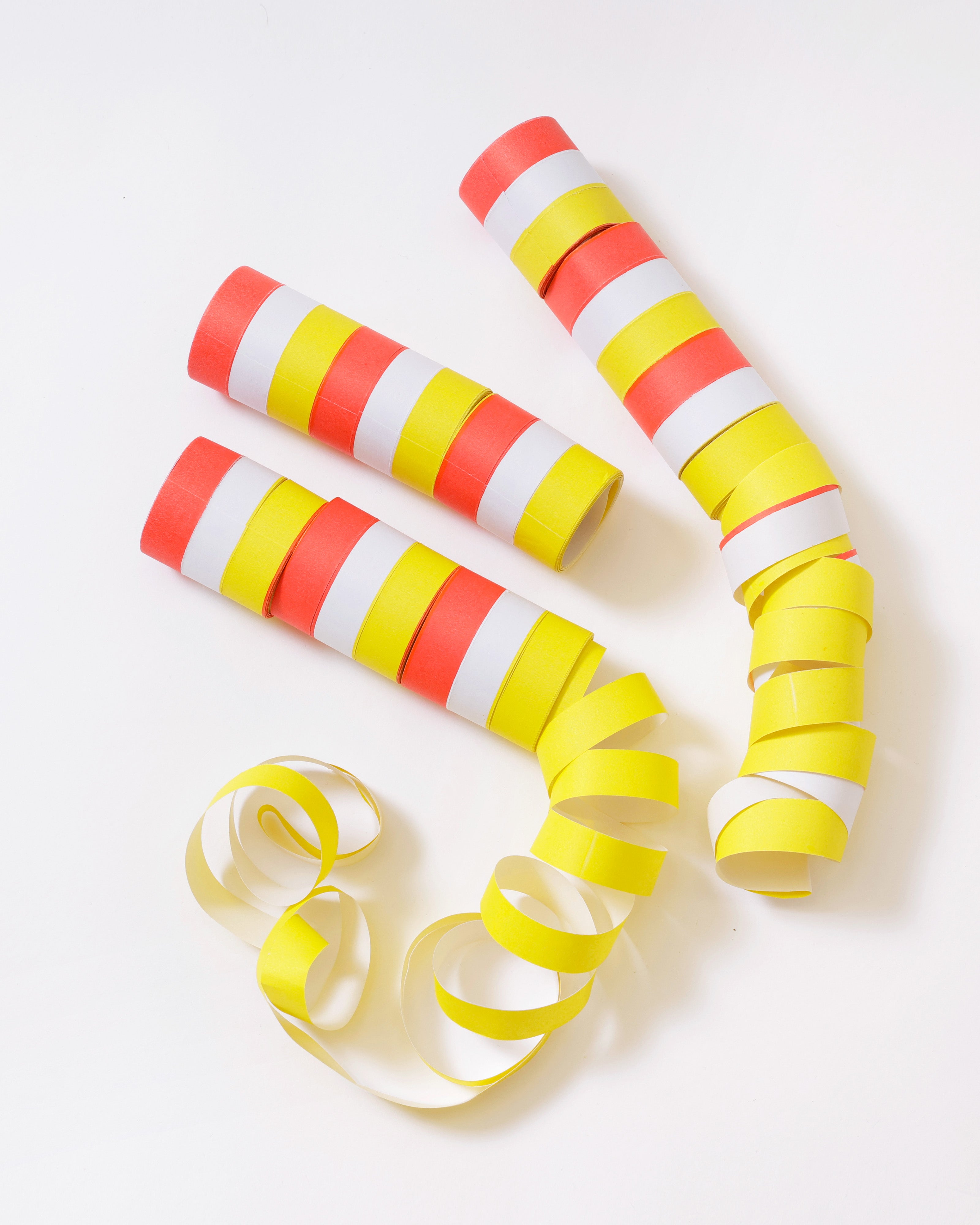 Serpentine Rood Wit Geel – set van 3 rollen