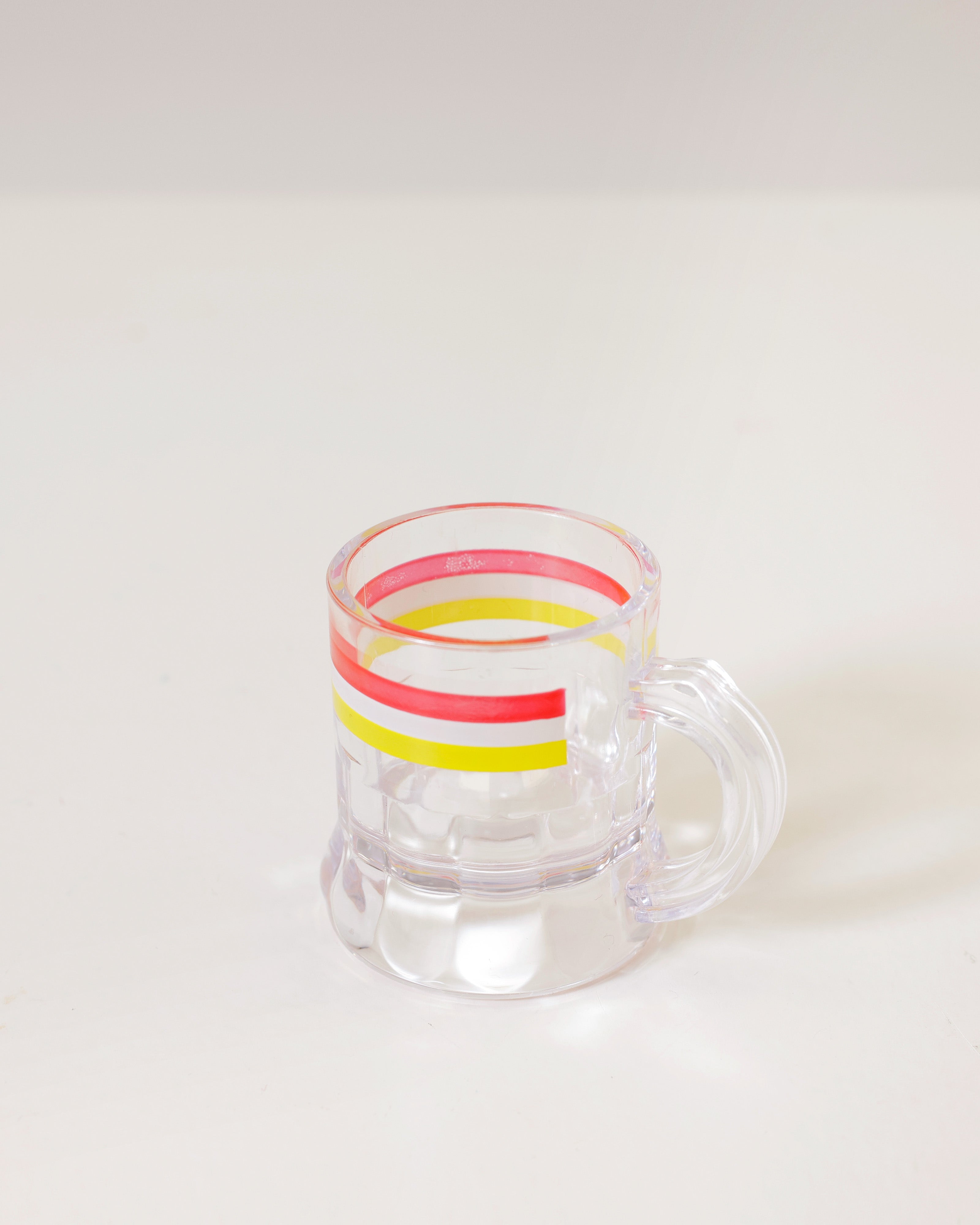 Shotglas in Oeteldonkse kleuren - Rood Wit Geel