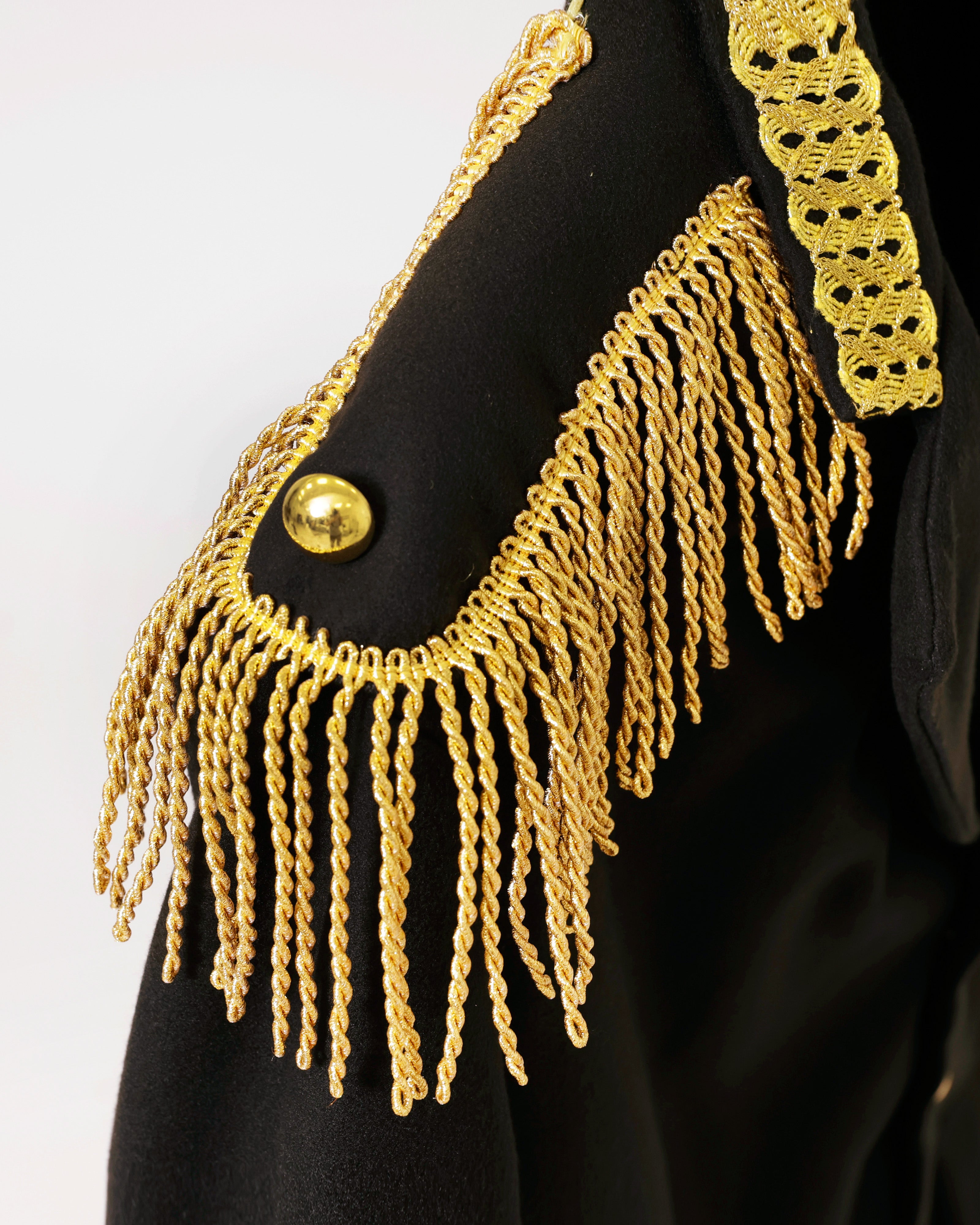 Oeteldonkse Korte Herenjas met Schouderfranjes