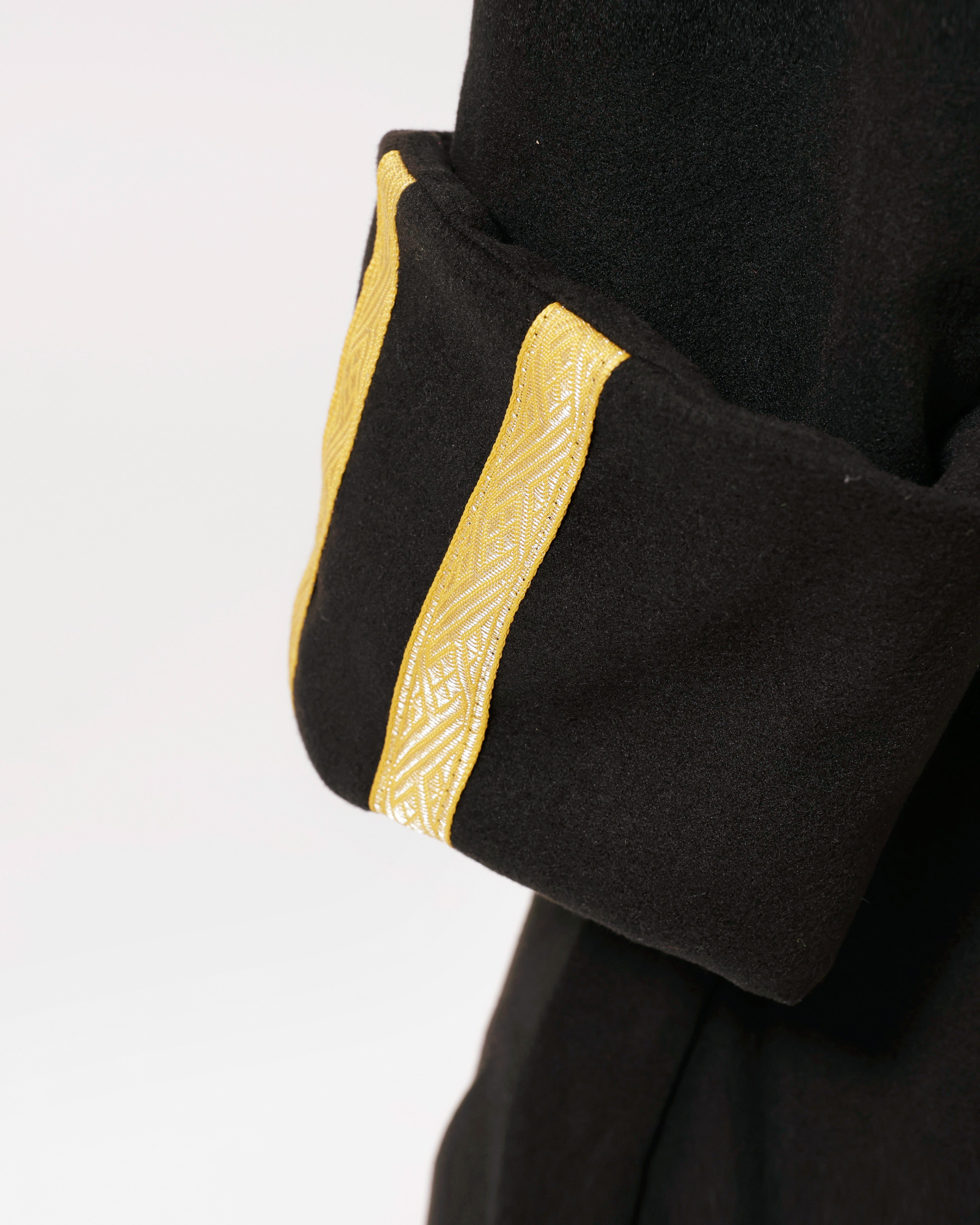 Oeteldonkse Lange Herenjas met Gouden Schouderfranjes