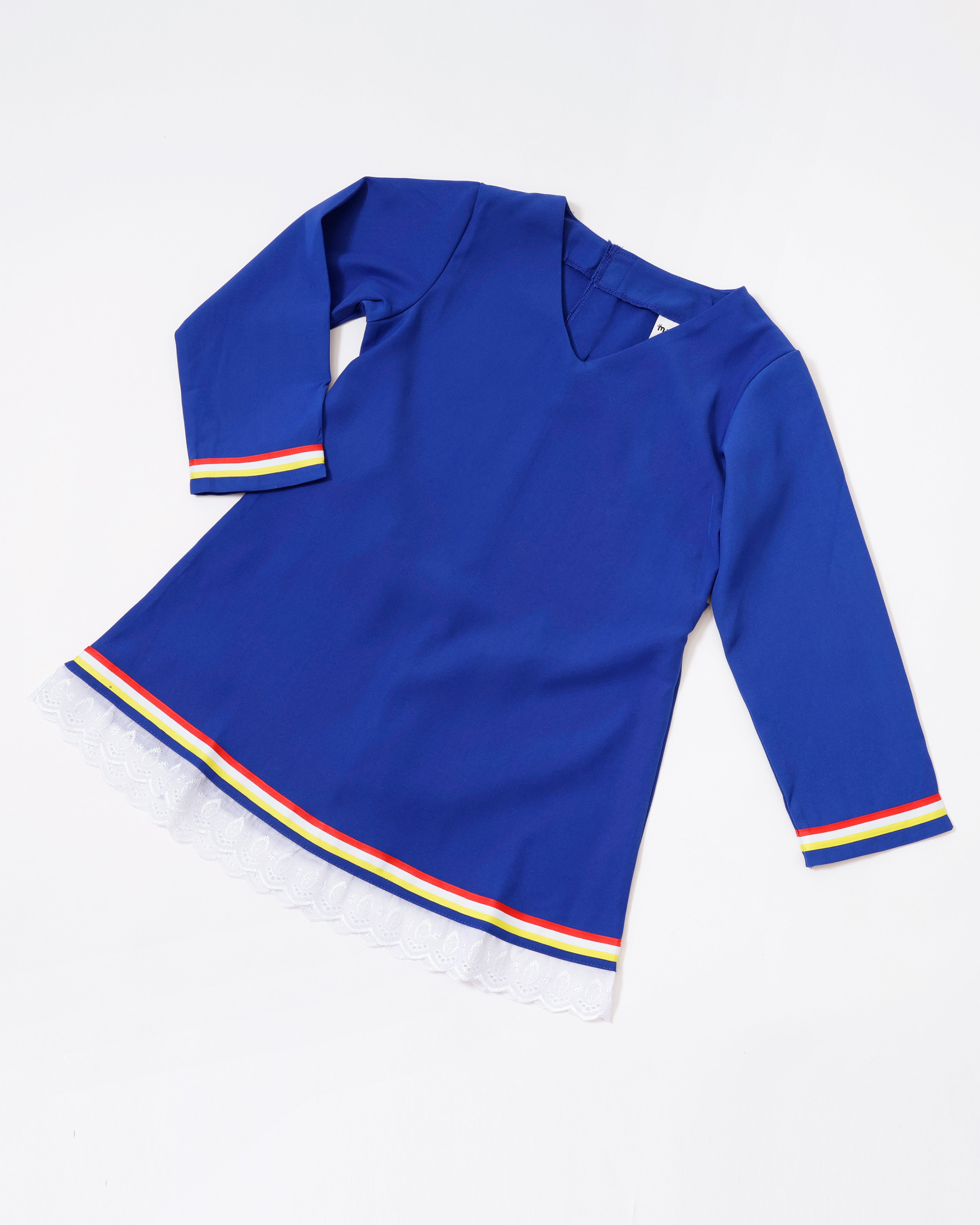 Oeteldonkse Kieljurk blauw