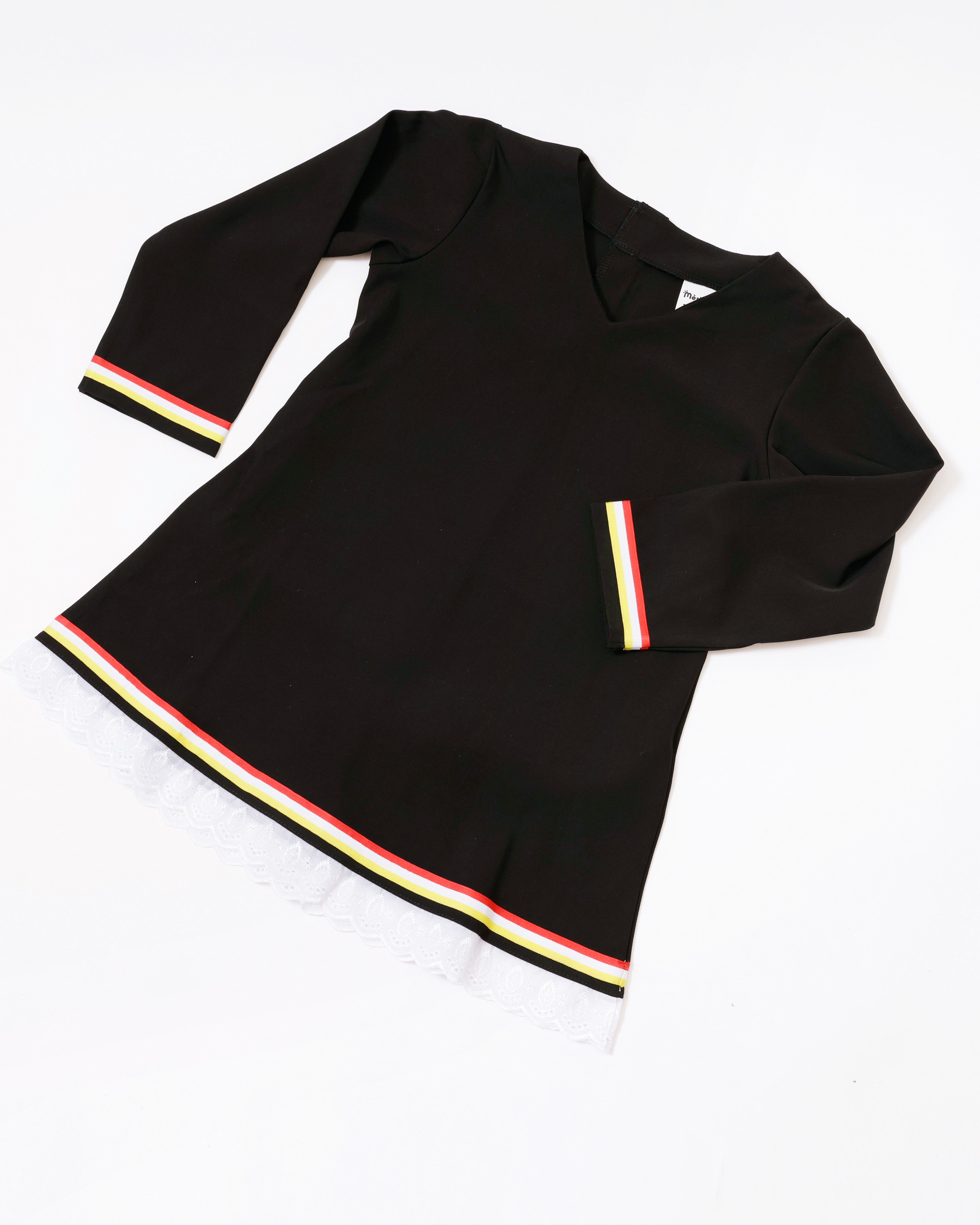 Oeteldonkse Kieljurk zwart