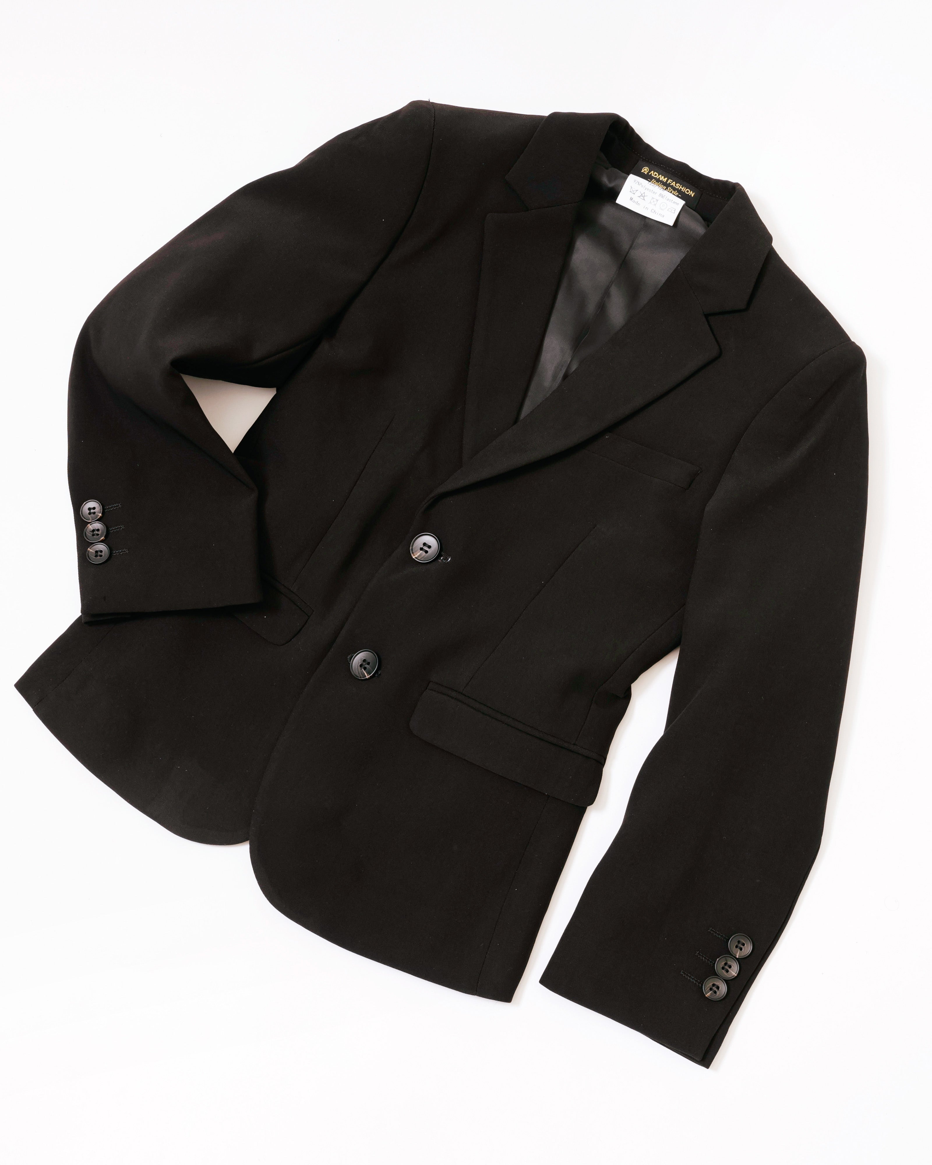 Carnavalsjasje zwart - Kind